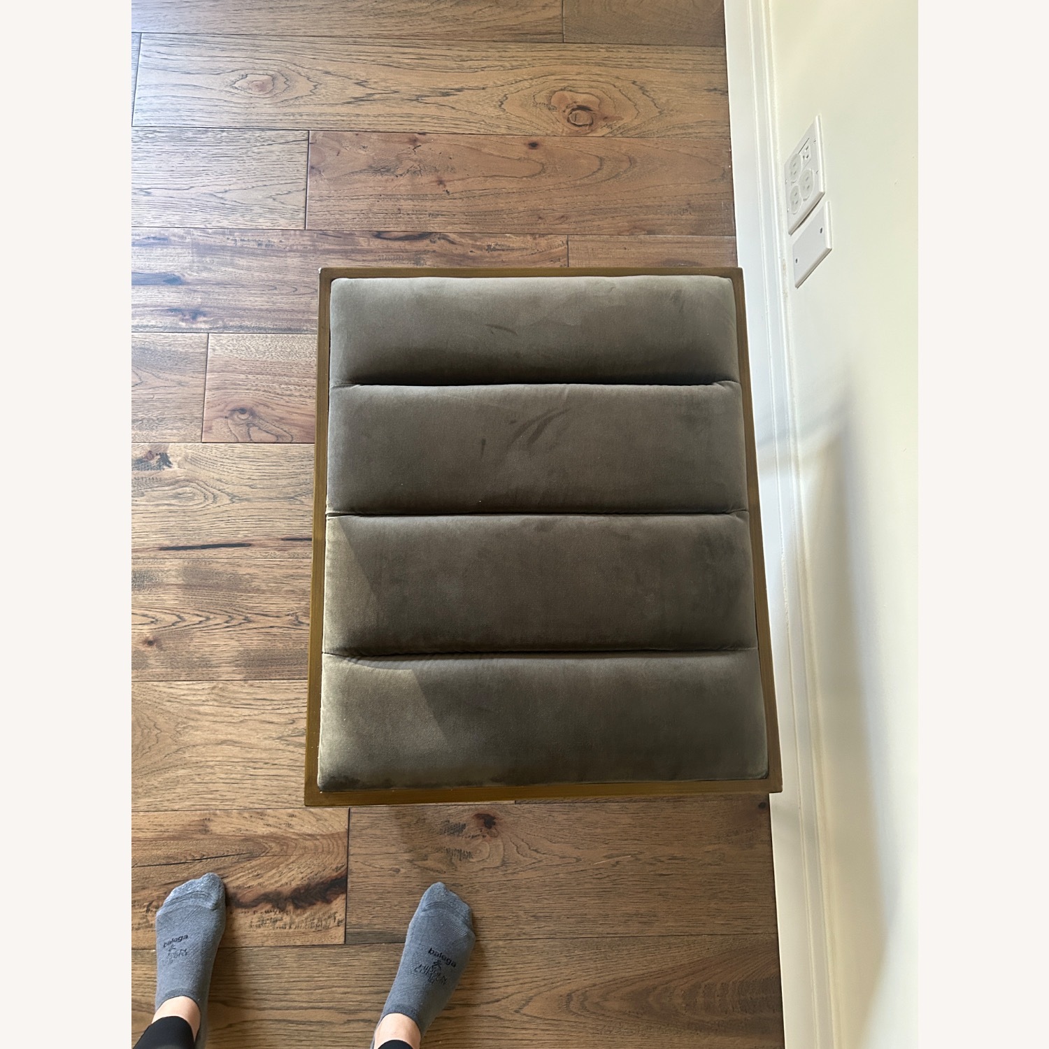 West Elm Fontanne Ottoman - image-2