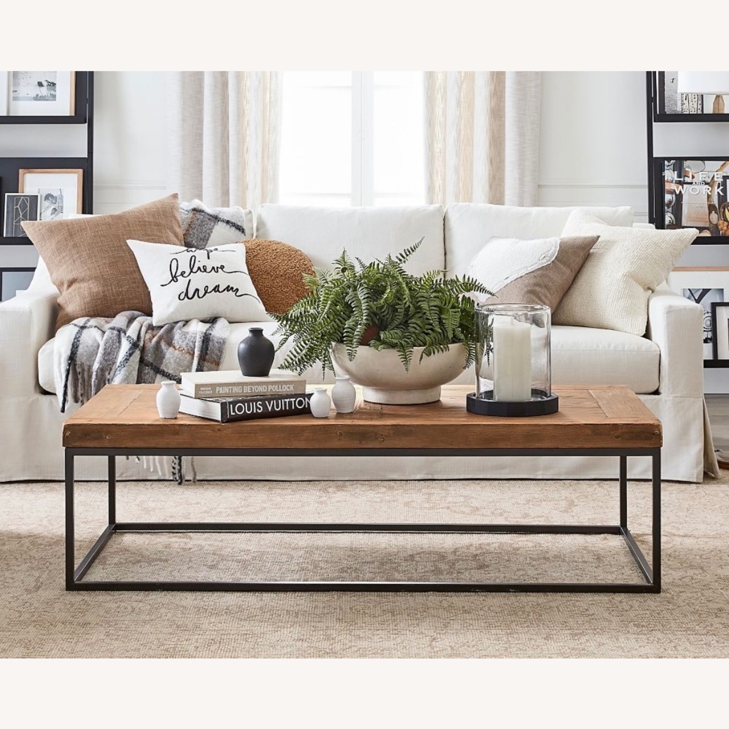 Pottery Barn Malcolm Coffee Table - image-3