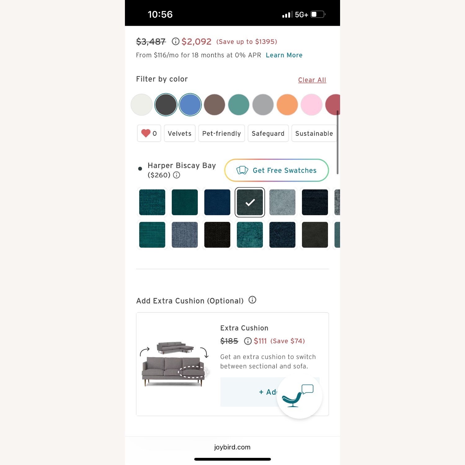 Joybird Eliot Sectional Couch - image-4