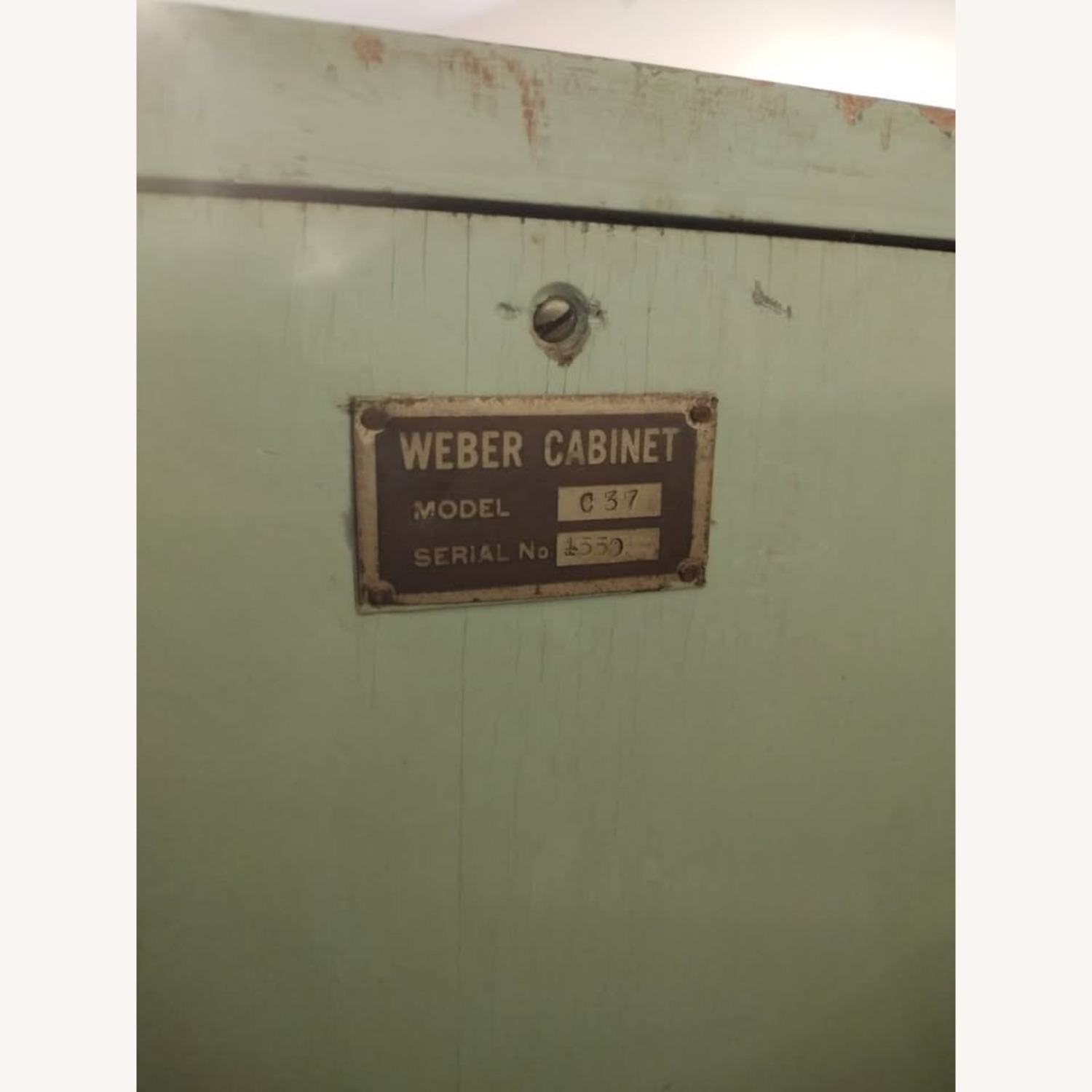 1930s Lt Green Wood 20 Drawer Dental Cabinet - image-5