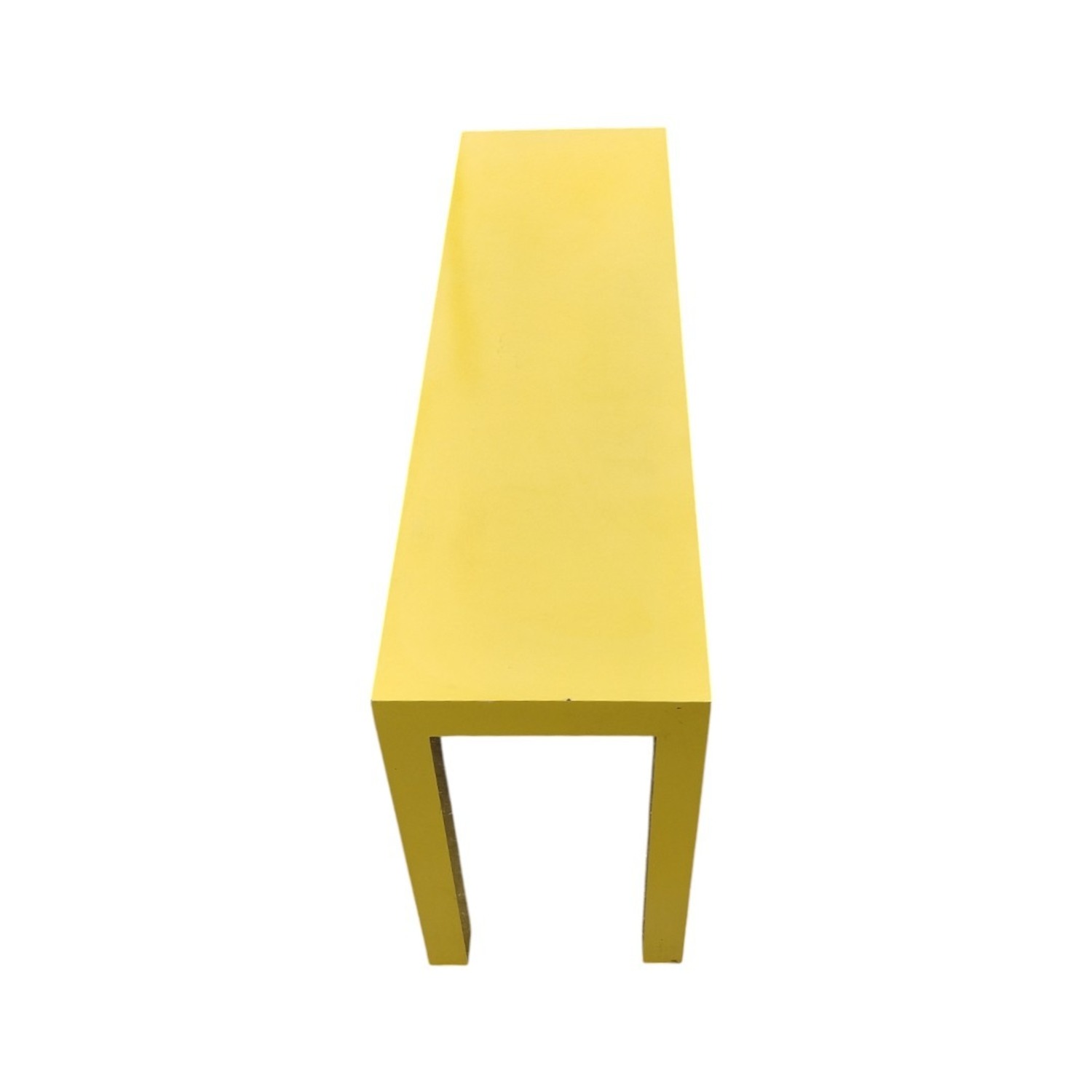 Yellow Wood Side Table - image-13