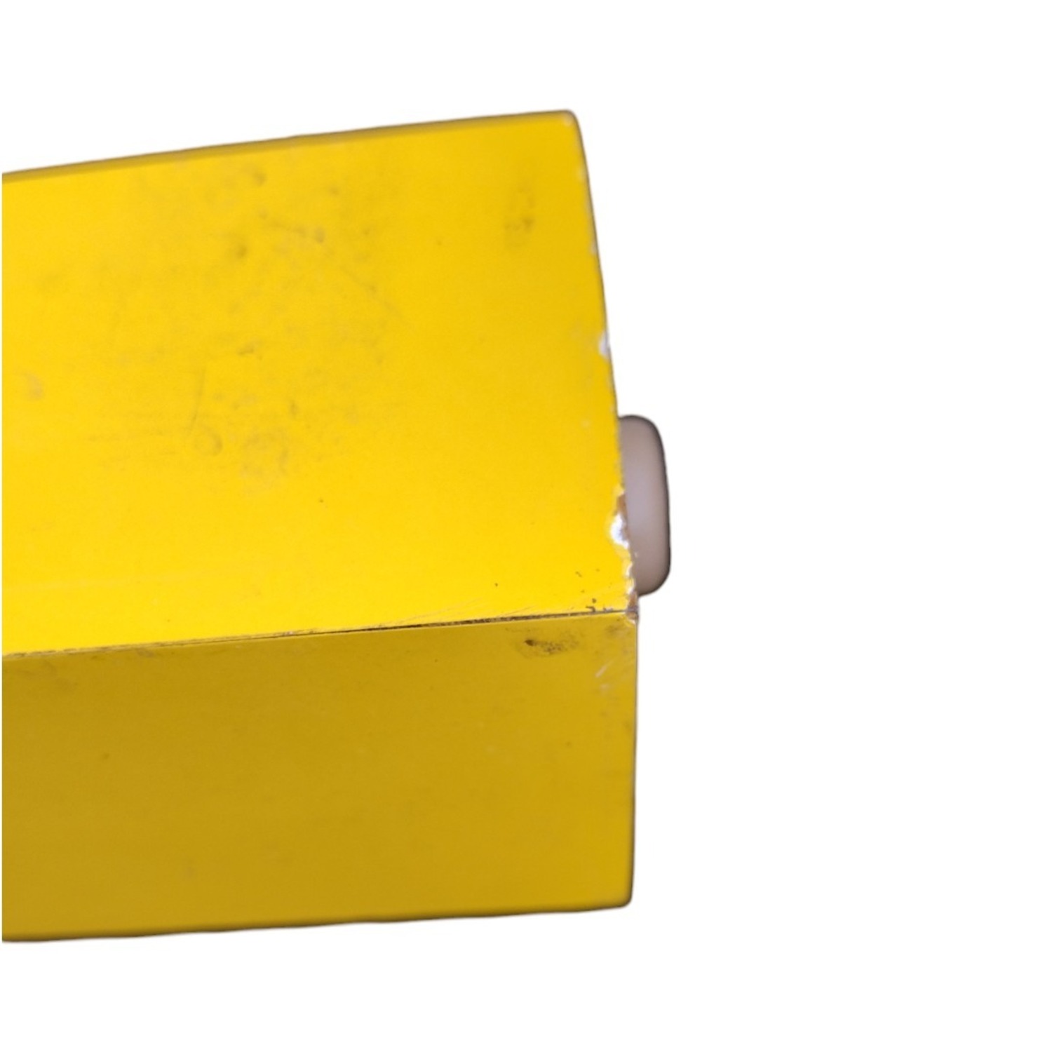 Yellow Wood Side Table - image-4