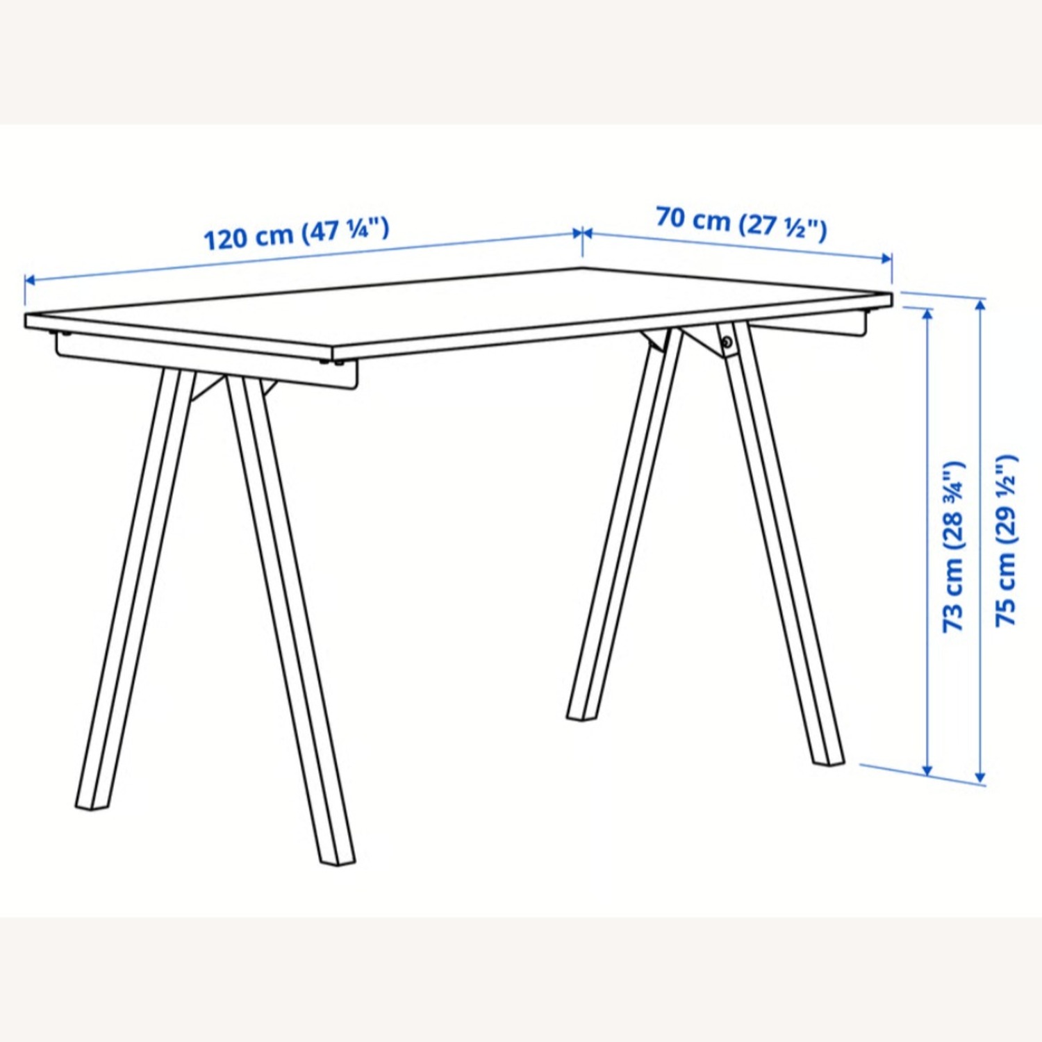 IKEA TROTTEN Desk - image-3