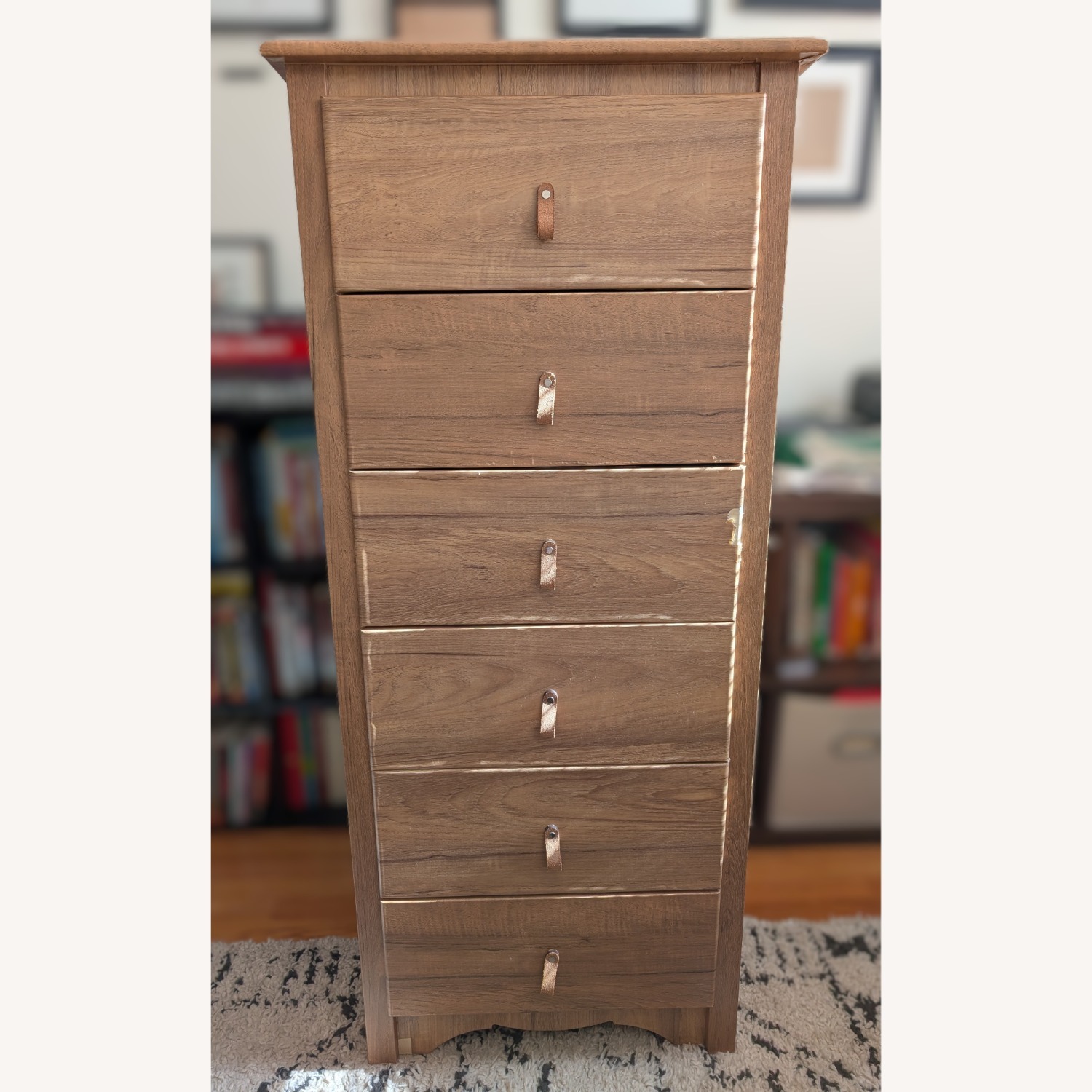 Wood 6-Drawer Dresser - image-4