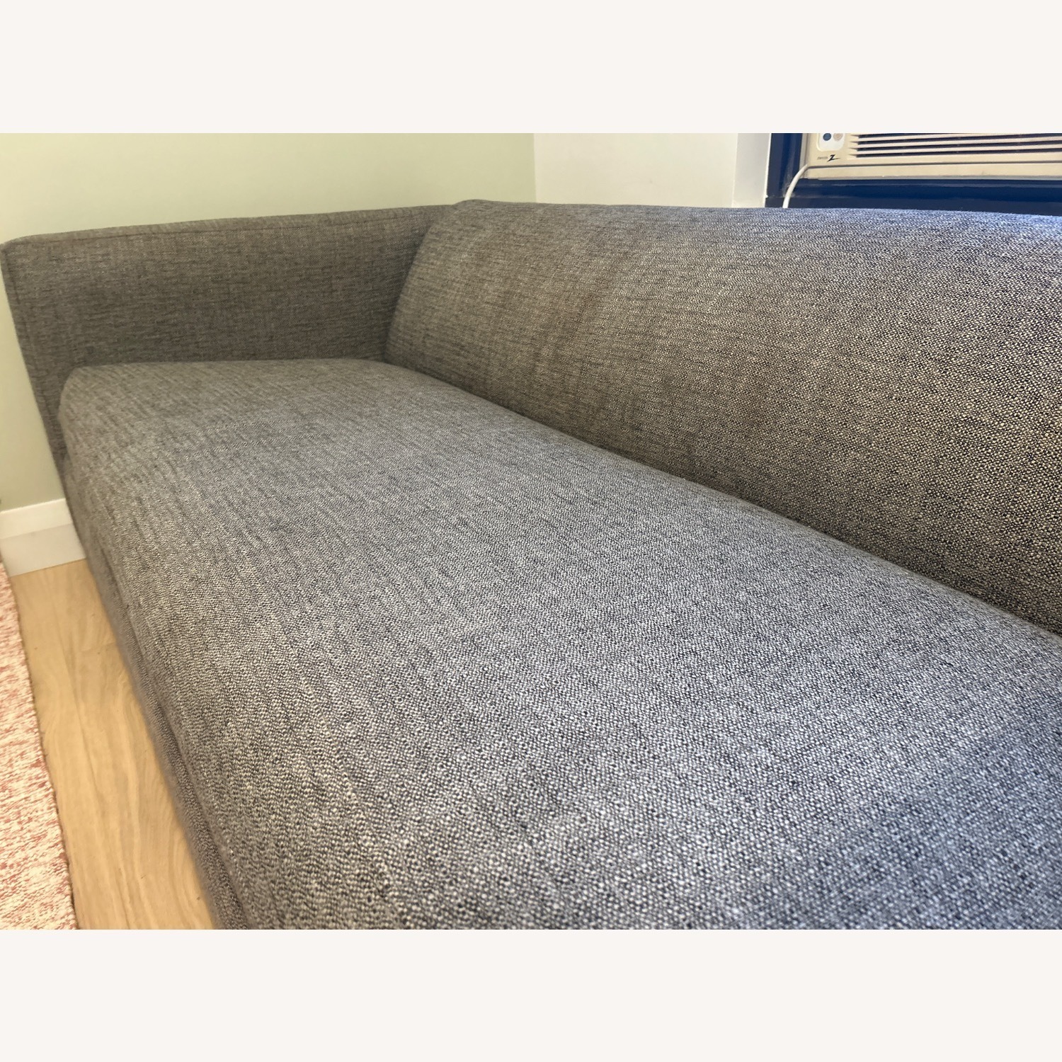 CB2 Movie Light Gray Sleeper Sofa - image-5