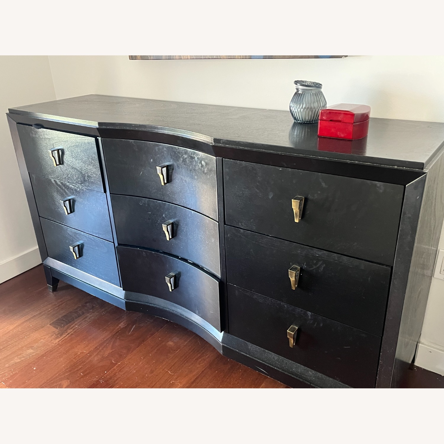 Black 9 Drawer Dresser - image-1