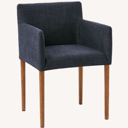 Used West Elm Ellis Upholstered Dining Armchair for sale on AptDeco