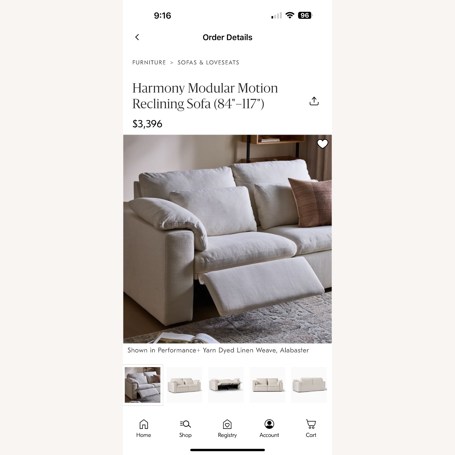West Elm Harmony Modular Motion Reclining Sofa - image-4