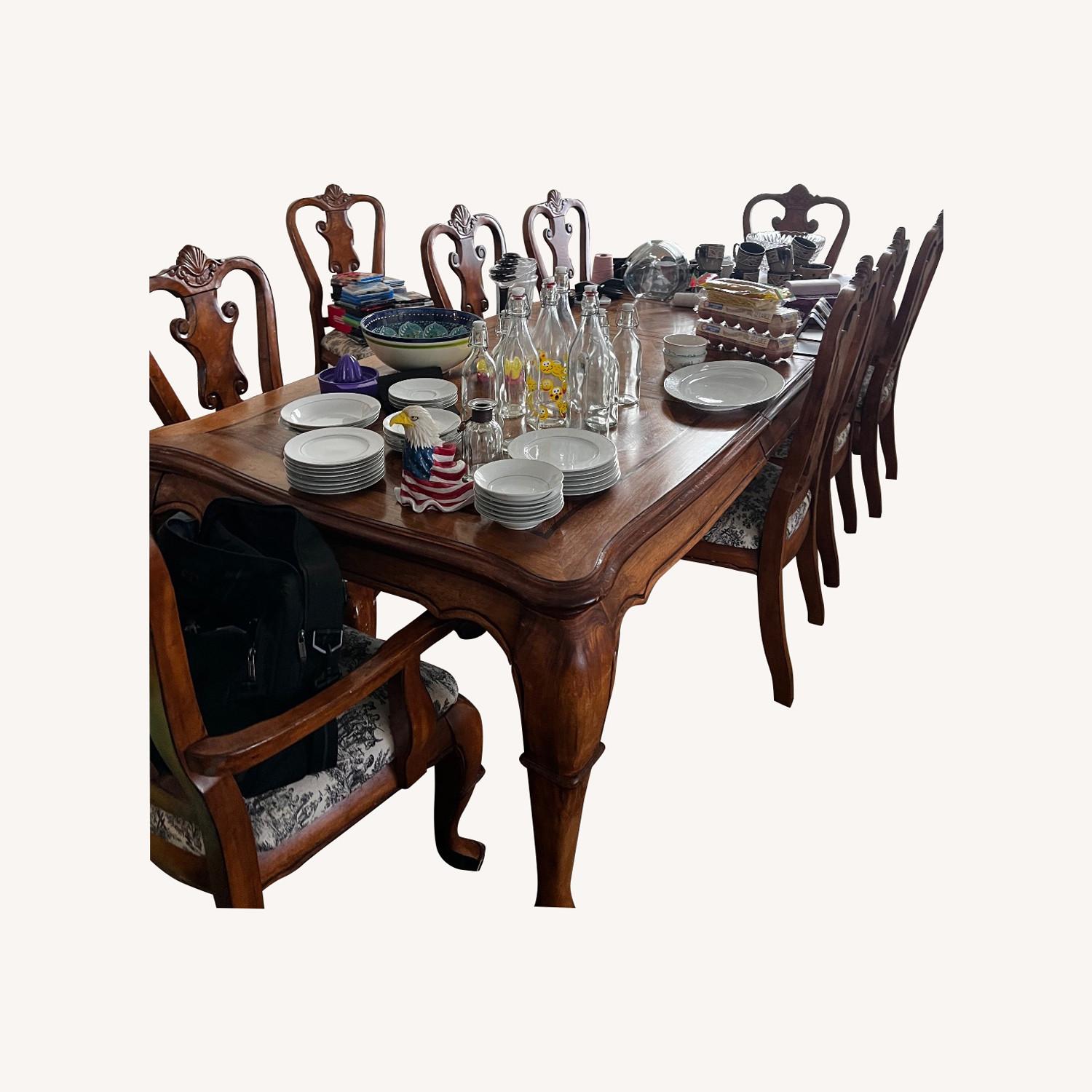 Dining Table and 8 Chairs - image-0