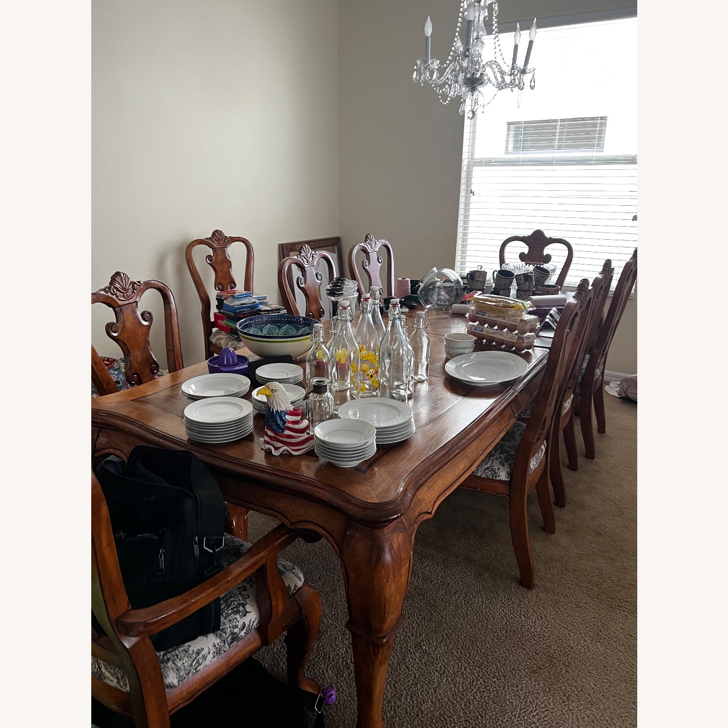 Dining Table and 8 Chairs - image-2