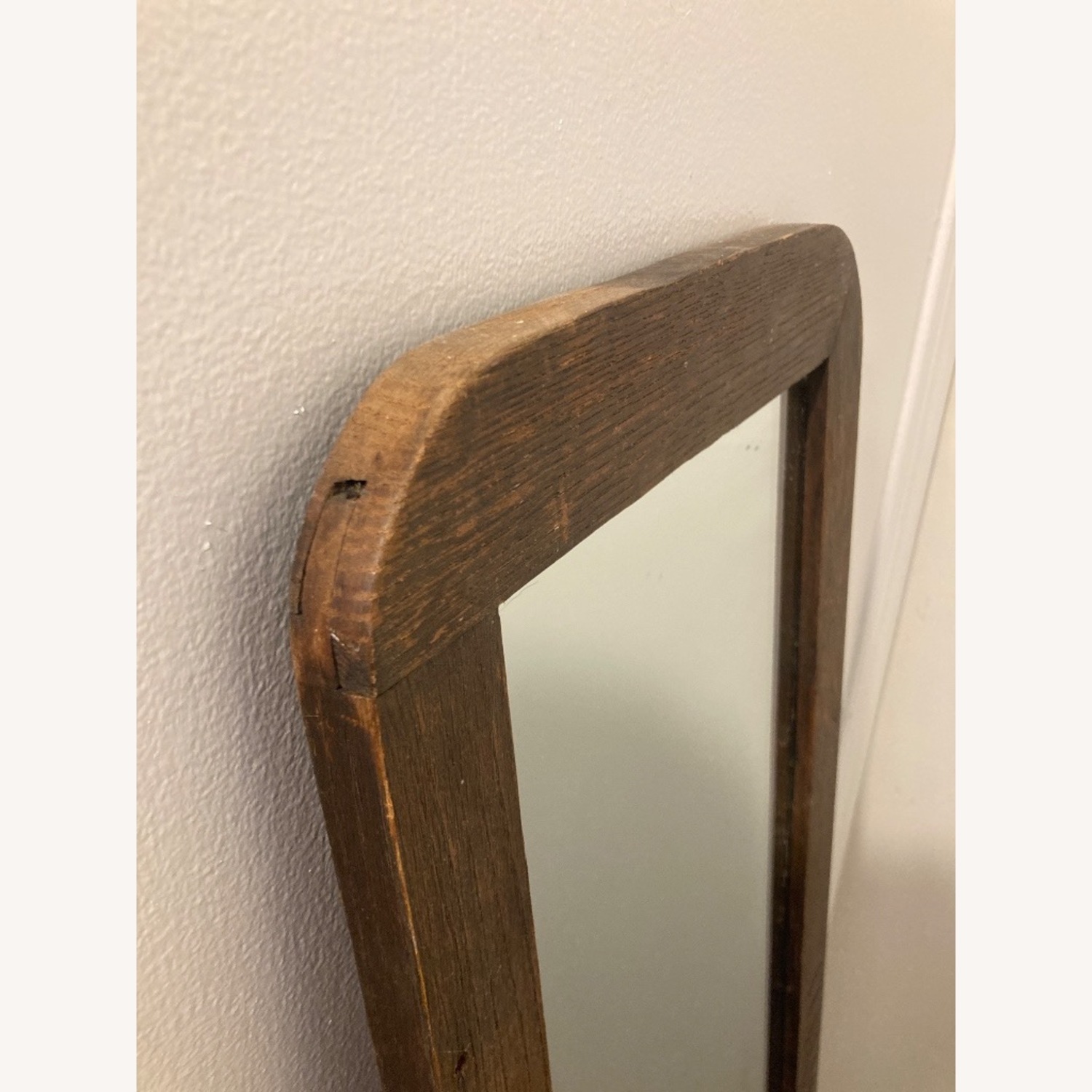 Vintage/Antique Finds Dark Brown Floor Mirror - image-4