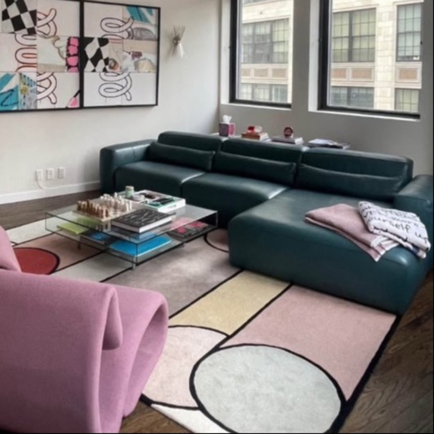 Nicoline Italia Leather 3+ Piece Sectional - image-5