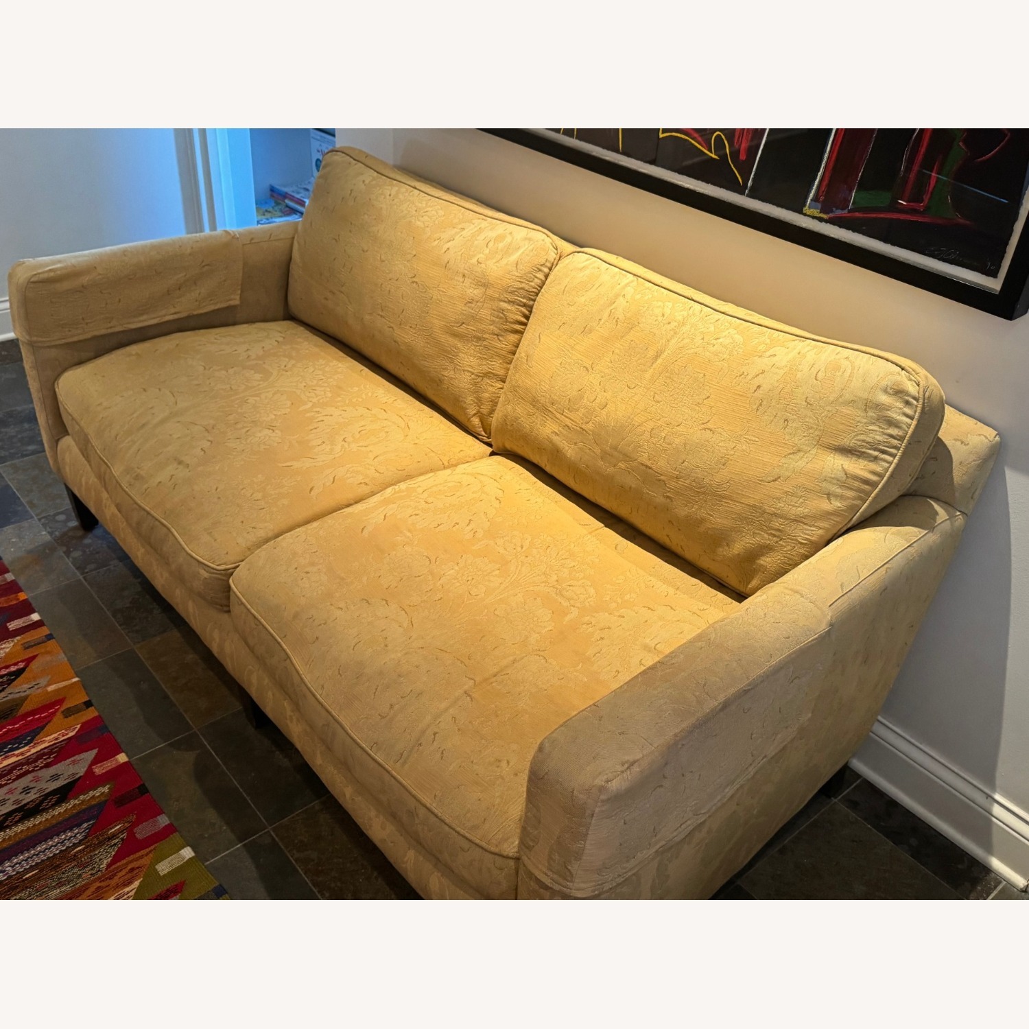 Jayson Home Yellow 2 Seater Sofa - image-3