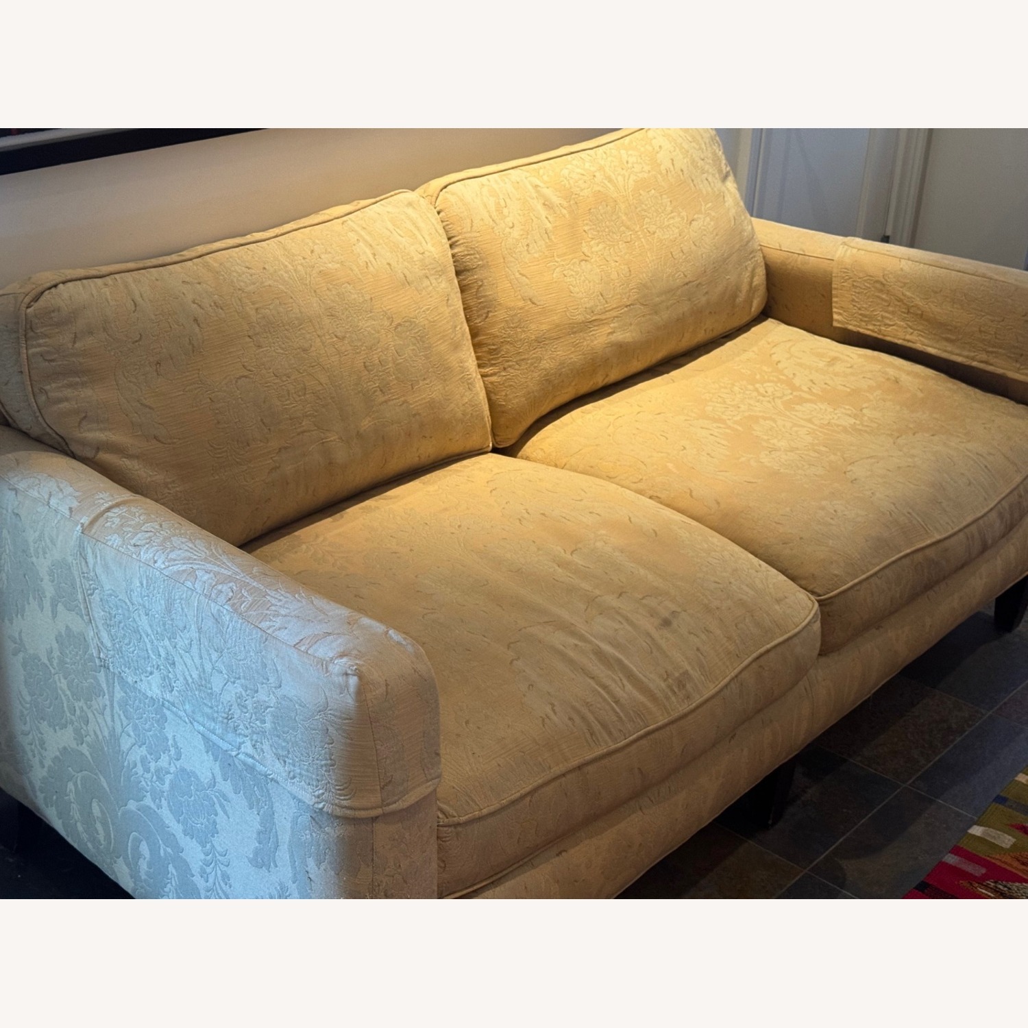 Jayson Home Yellow 2 Seater Sofa - image-1