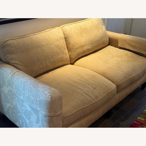 Used Jayson Home Yellow 2 Seater Sofa for sale on AptDeco