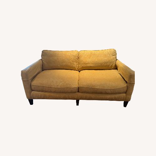 Used Jayson Home Yellow 2 Seater Sofa for sale on AptDeco
