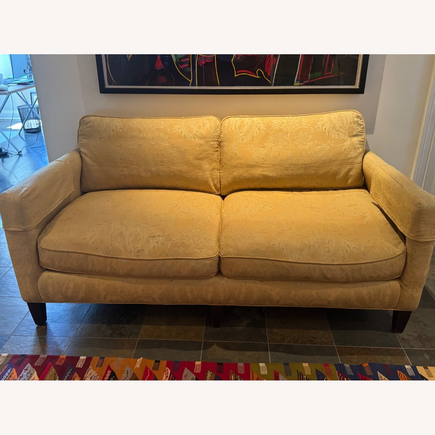 Jayson Home Yellow 2 Seater Sofa - image-4