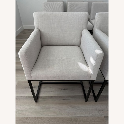 Used Restoration Hardware Emery Light Gray Dining Chairs for sale on AptDeco