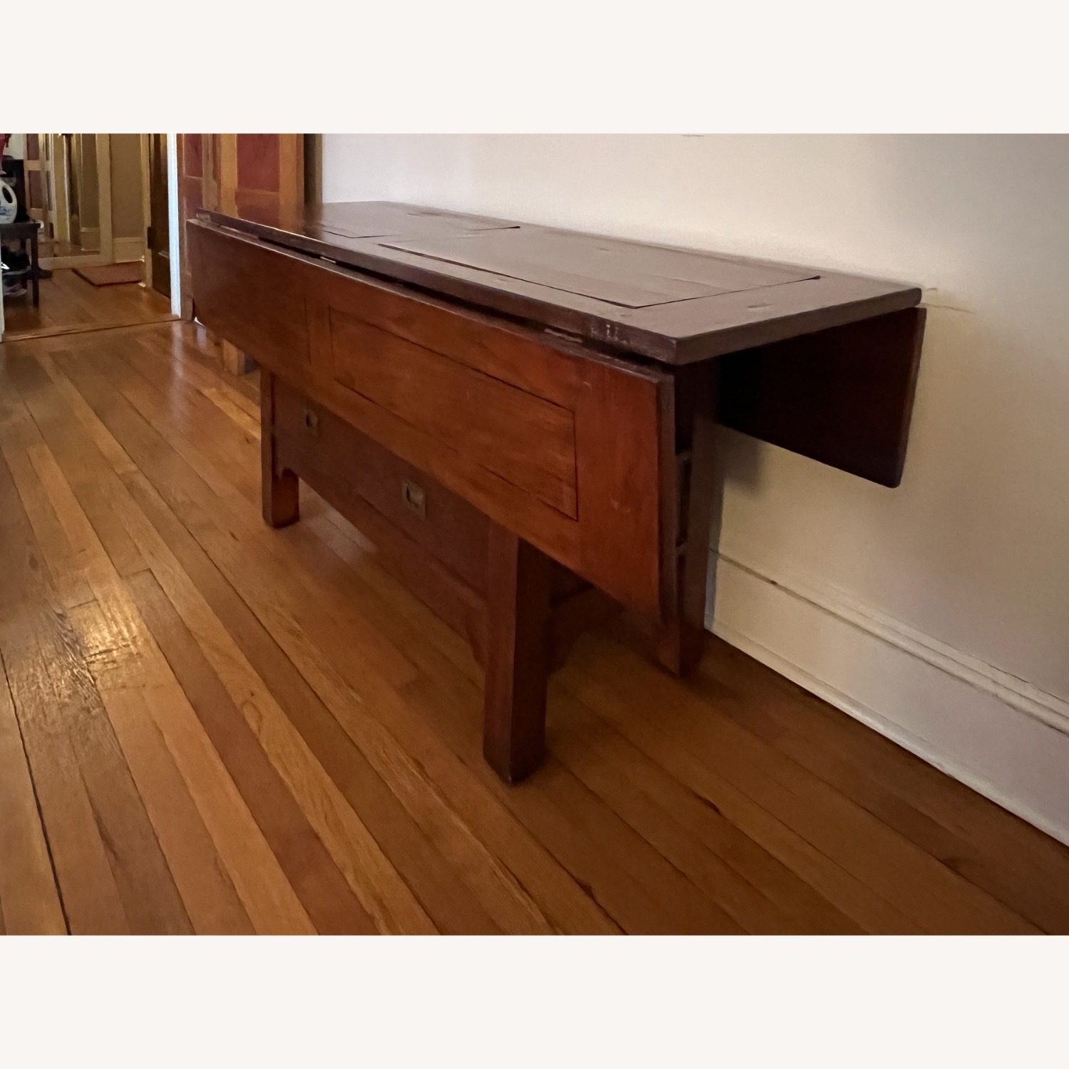 Crate & Barrel Extendable Dining Table Set - image-3