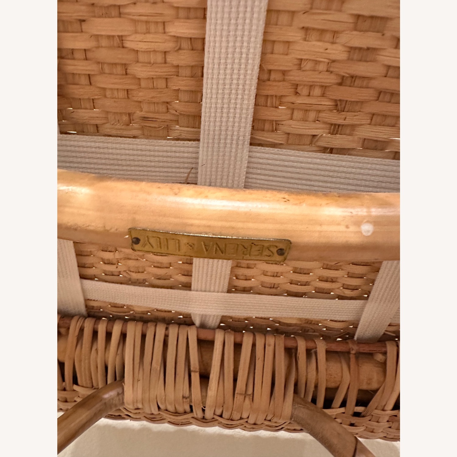 Serena & Lily Natural Rattan Dining Chairs - image-5