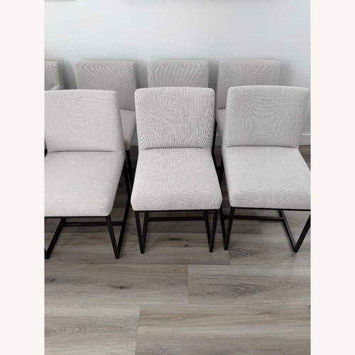 Used Restoration Hardware Emery Light Gray Dining Chairs for sale on AptDeco