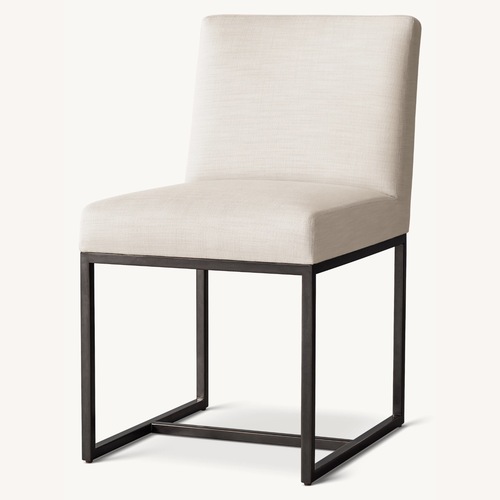 Used Restoration Hardware Emery Light Gray Dining Chairs for sale on AptDeco