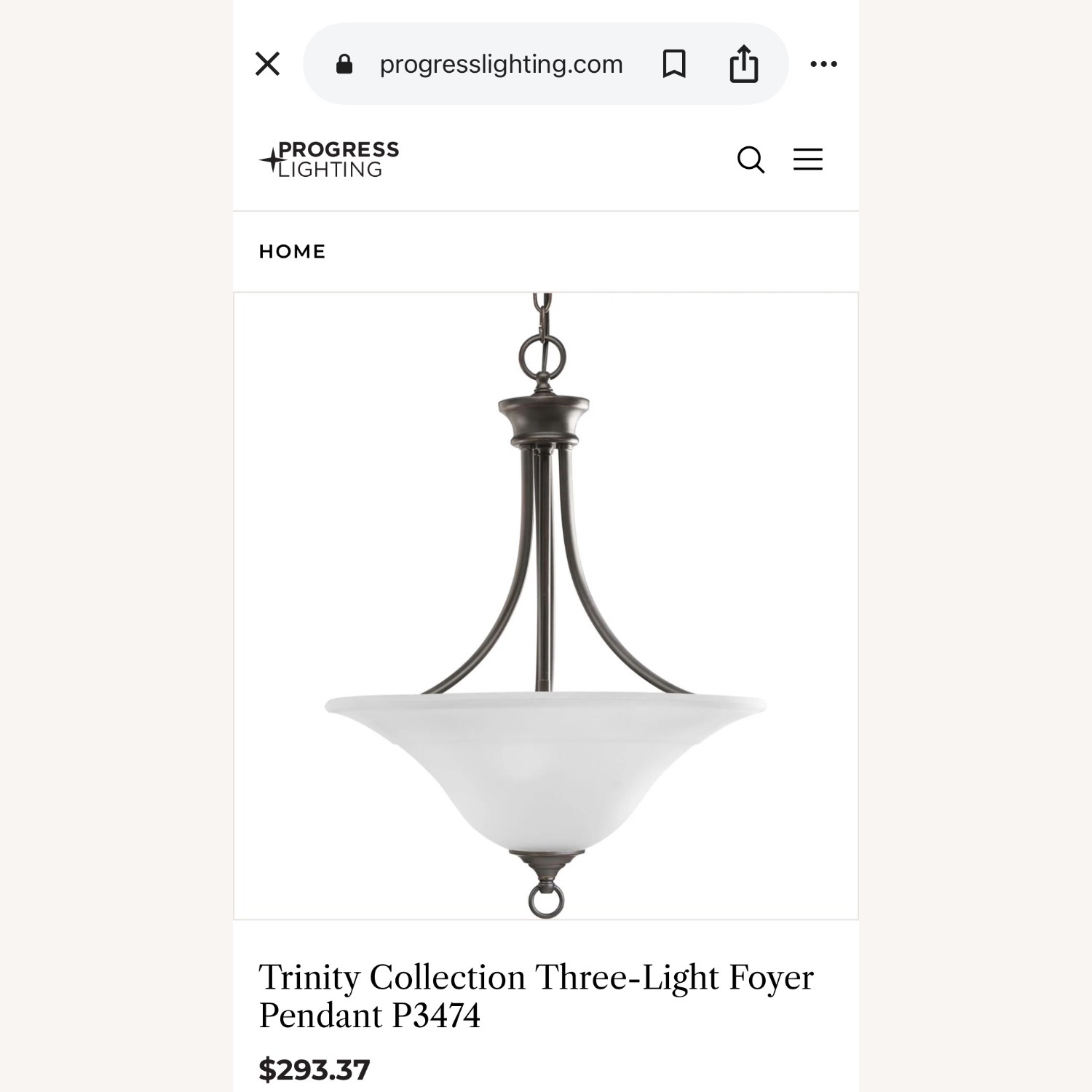 Progress Lighting Trinity Pendant - image-2