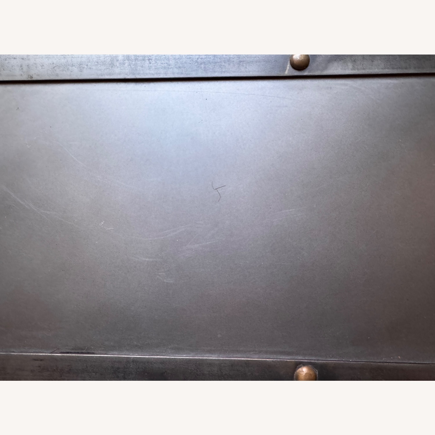 Restoration Hardware X-Brace Iron Console Table - image-8