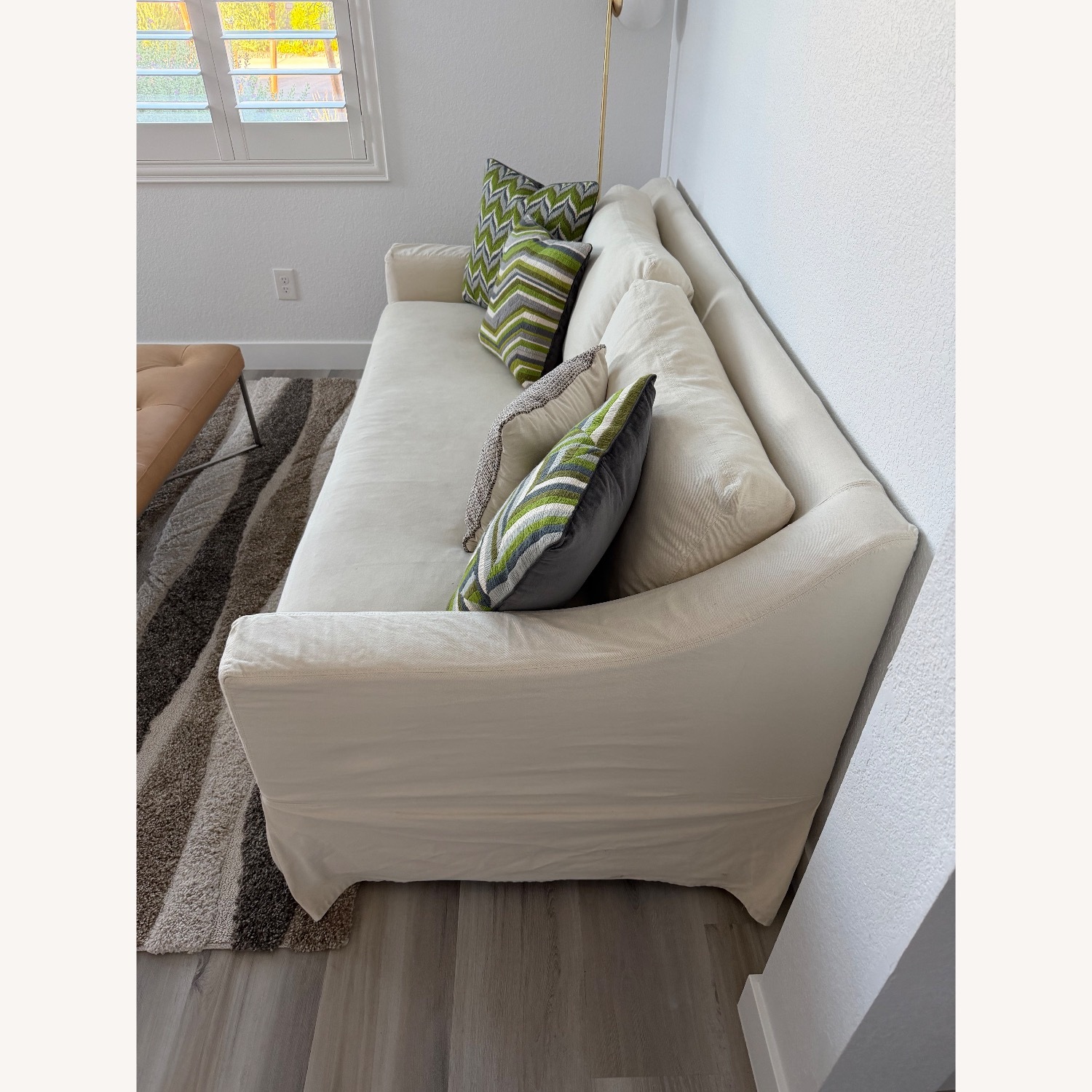 Pottery Barn York Slipcovered Sofa 80.5" - image-2