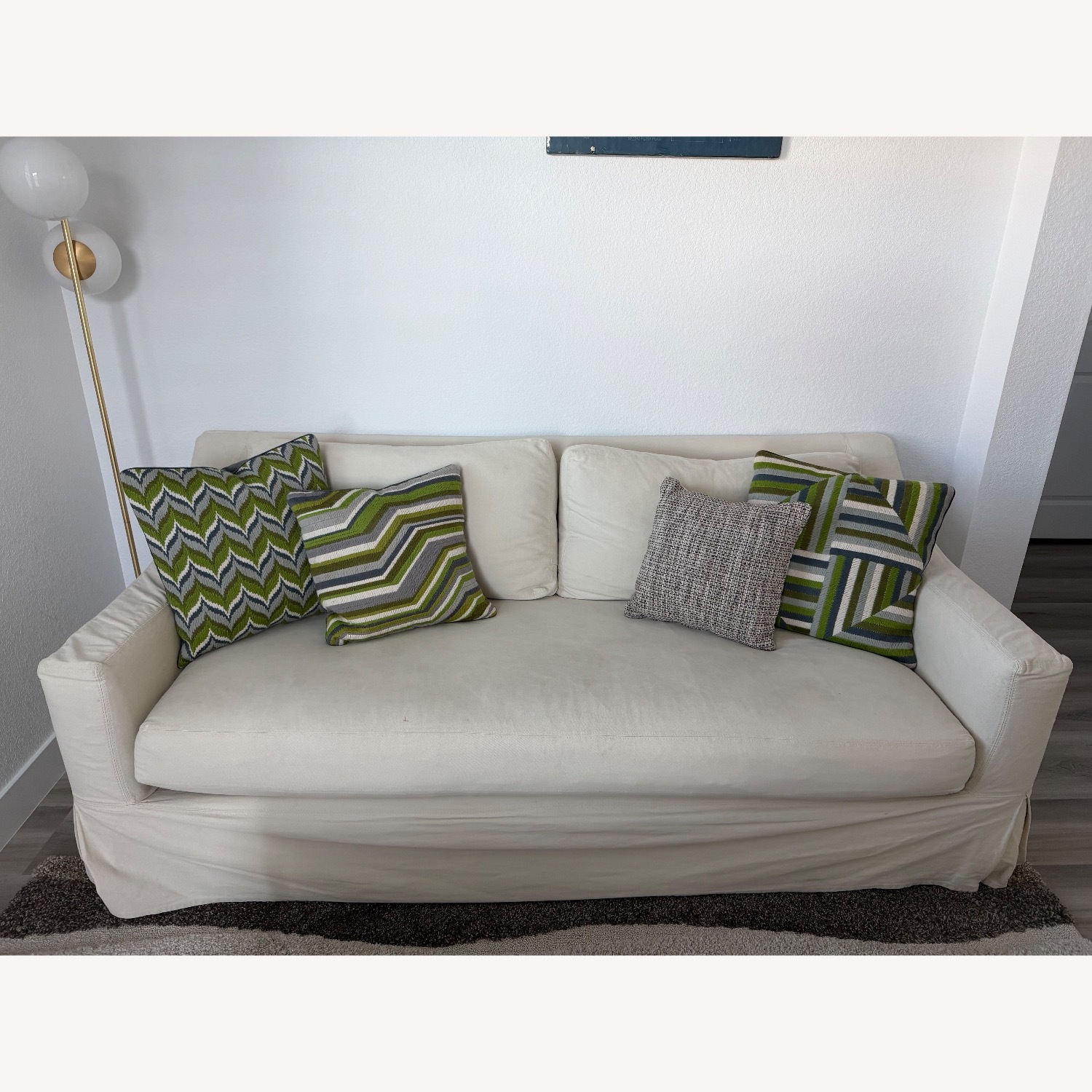 Pottery Barn York Slipcovered Sofa 80.5" - image-3