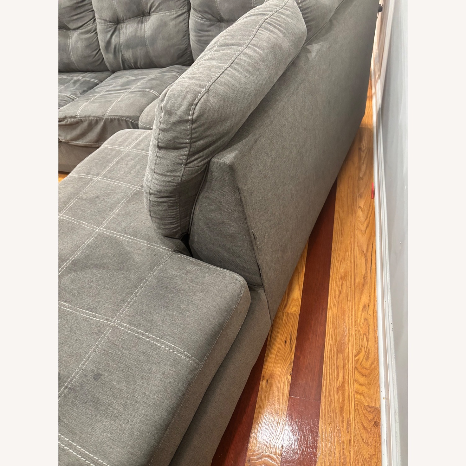 Ashley Furniture Dark Gray Sleeper Sofa - image-9