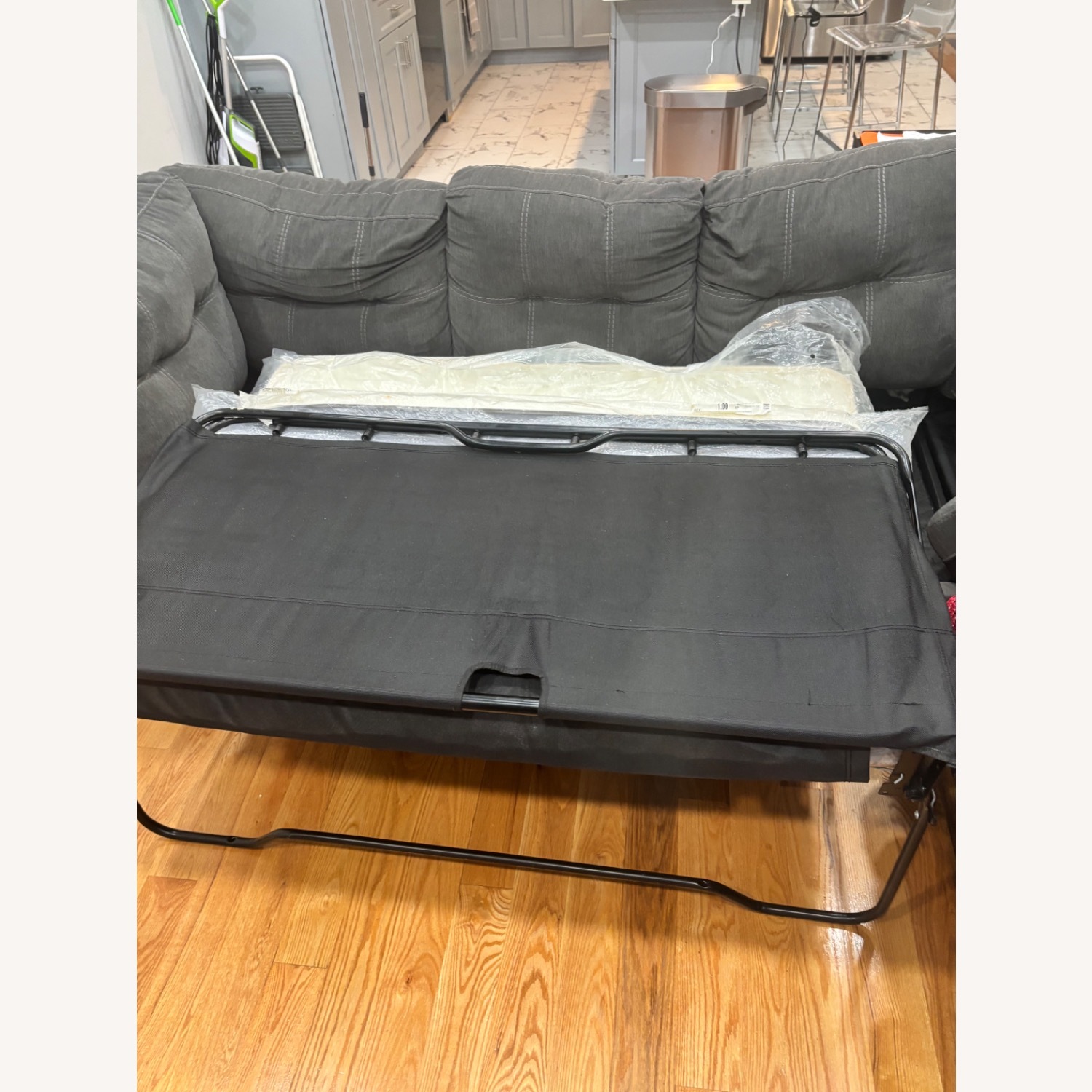 Ashley Furniture Dark Gray Sleeper Sofa - image-4