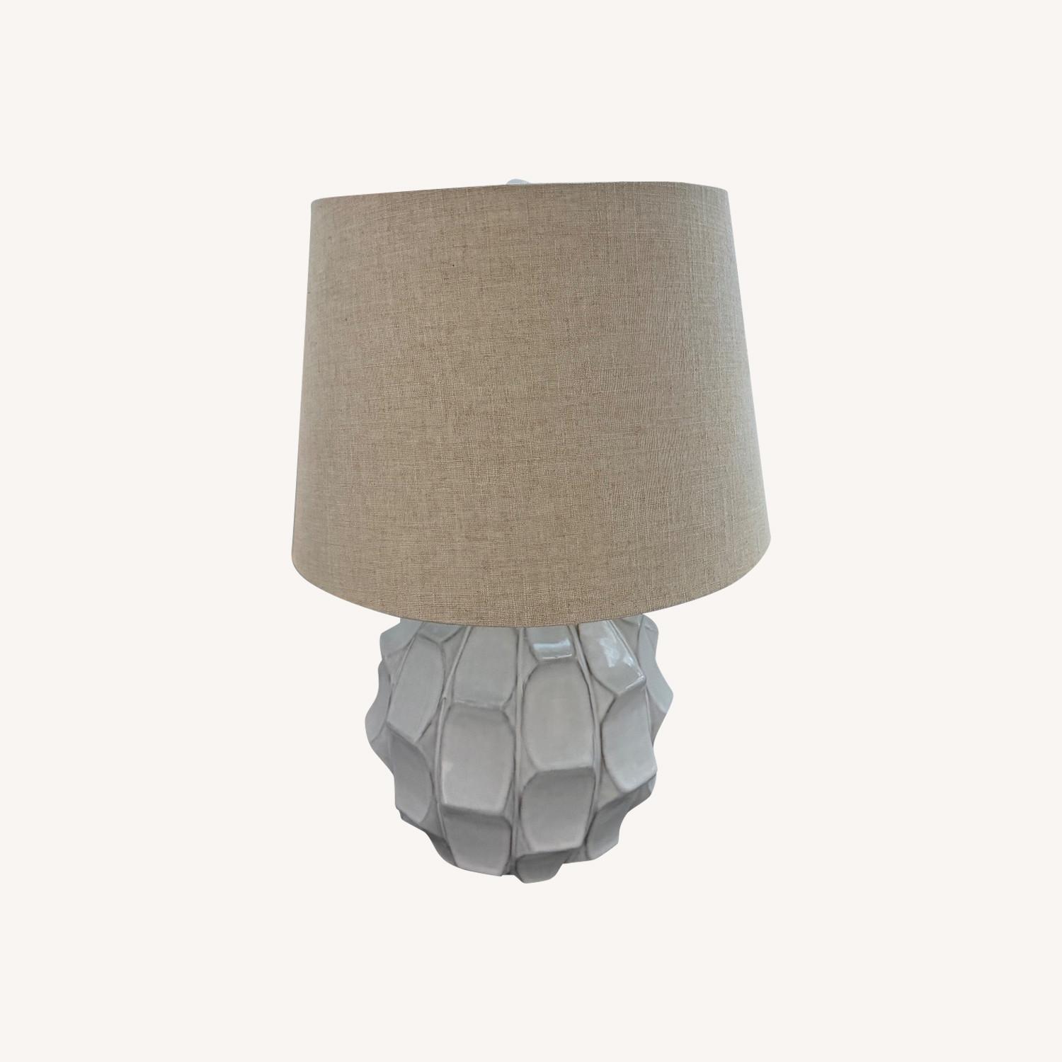 Lamps Plus White Ceramic Table Lamp - image-0