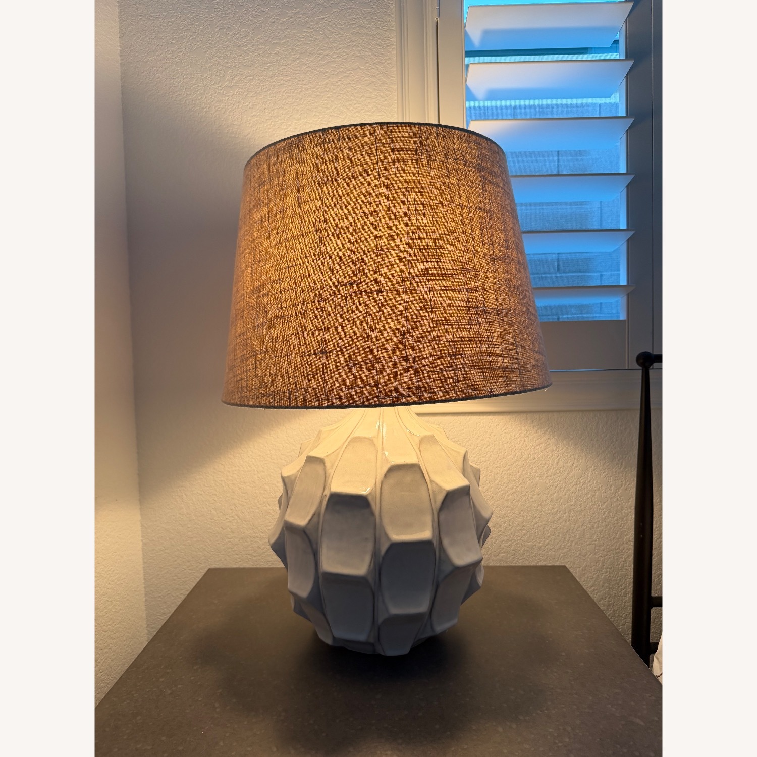 Lamps Plus White Ceramic Table Lamp - image-3