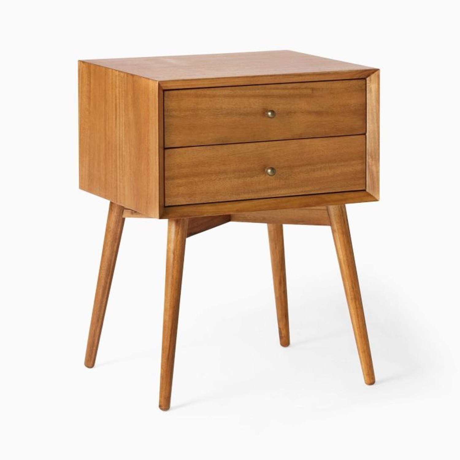 West Elm Mid Century Wood Charging 18” Nightstand - image-4