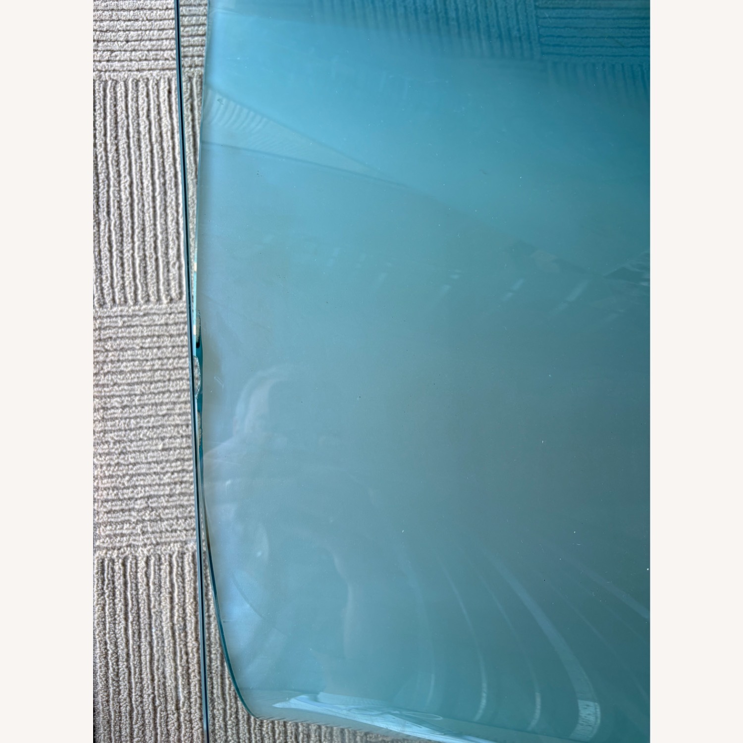 Roch Bobois "The Wave" Glass Coffee Table - image-6