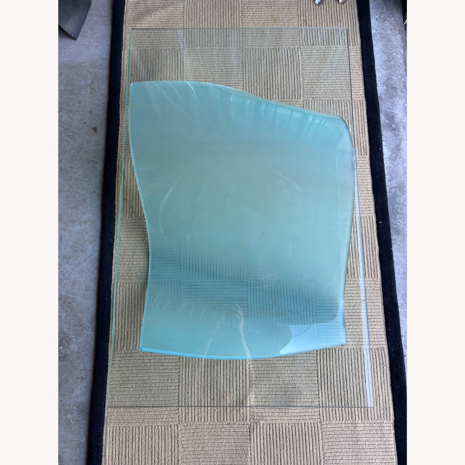 Roch Bobois "The Wave" Glass Coffee Table - image-9