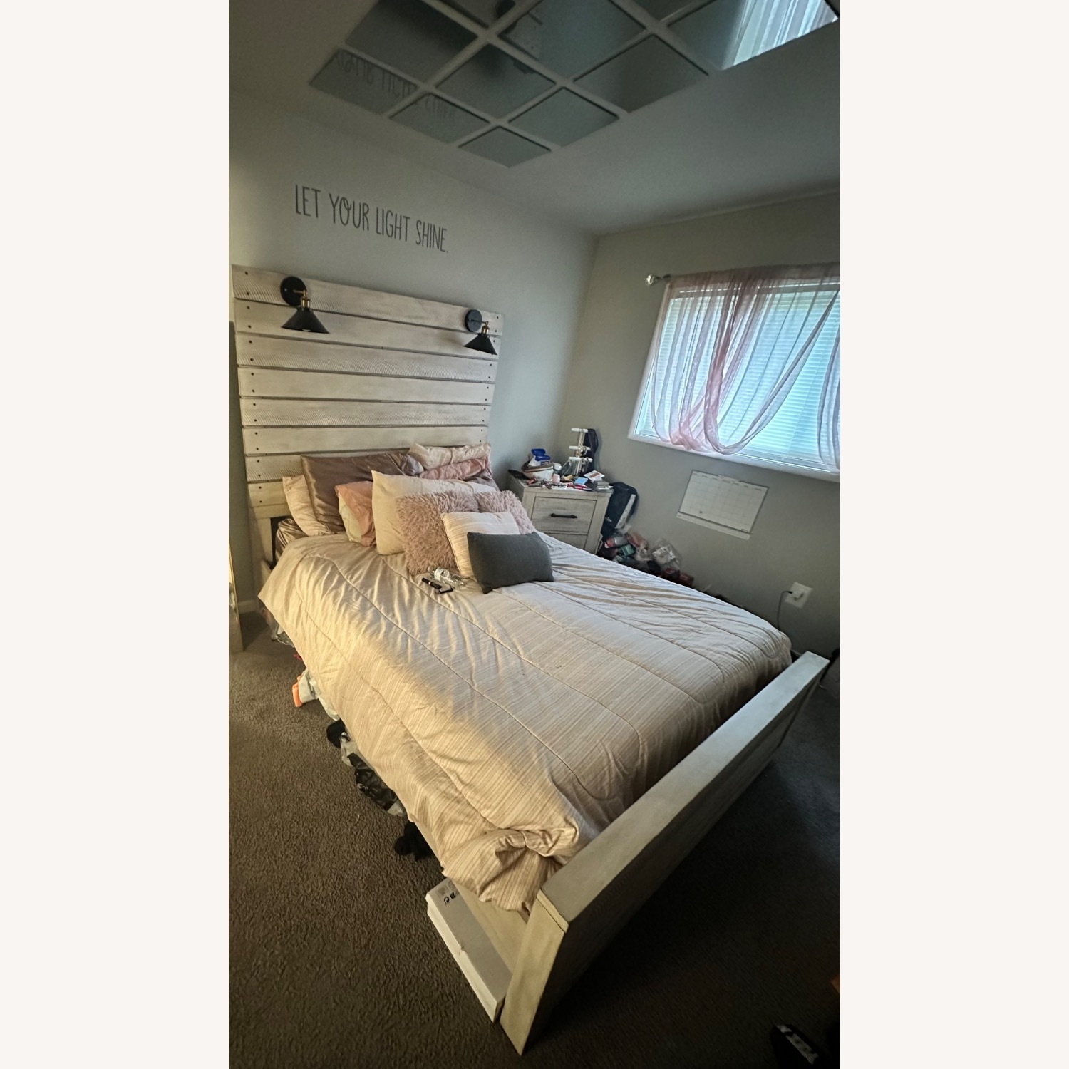 Ashley Cambeck Panel Queen Bed Frame - image-1