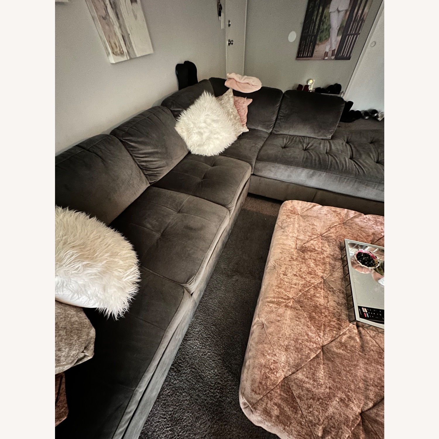 Mackenzie 2 Piece Sectional and Ottoman - image-4