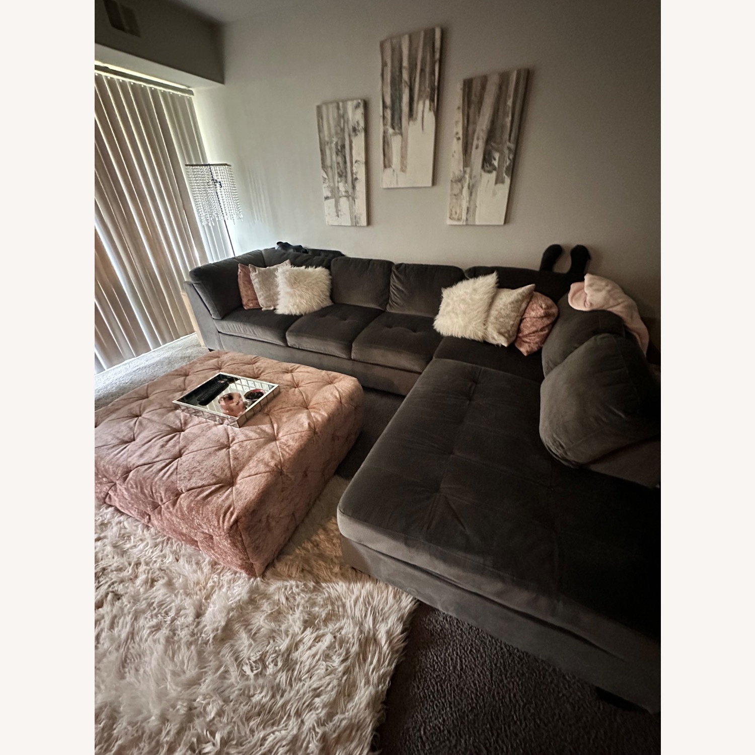 Mackenzie 2 Piece Sectional and Ottoman - image-3