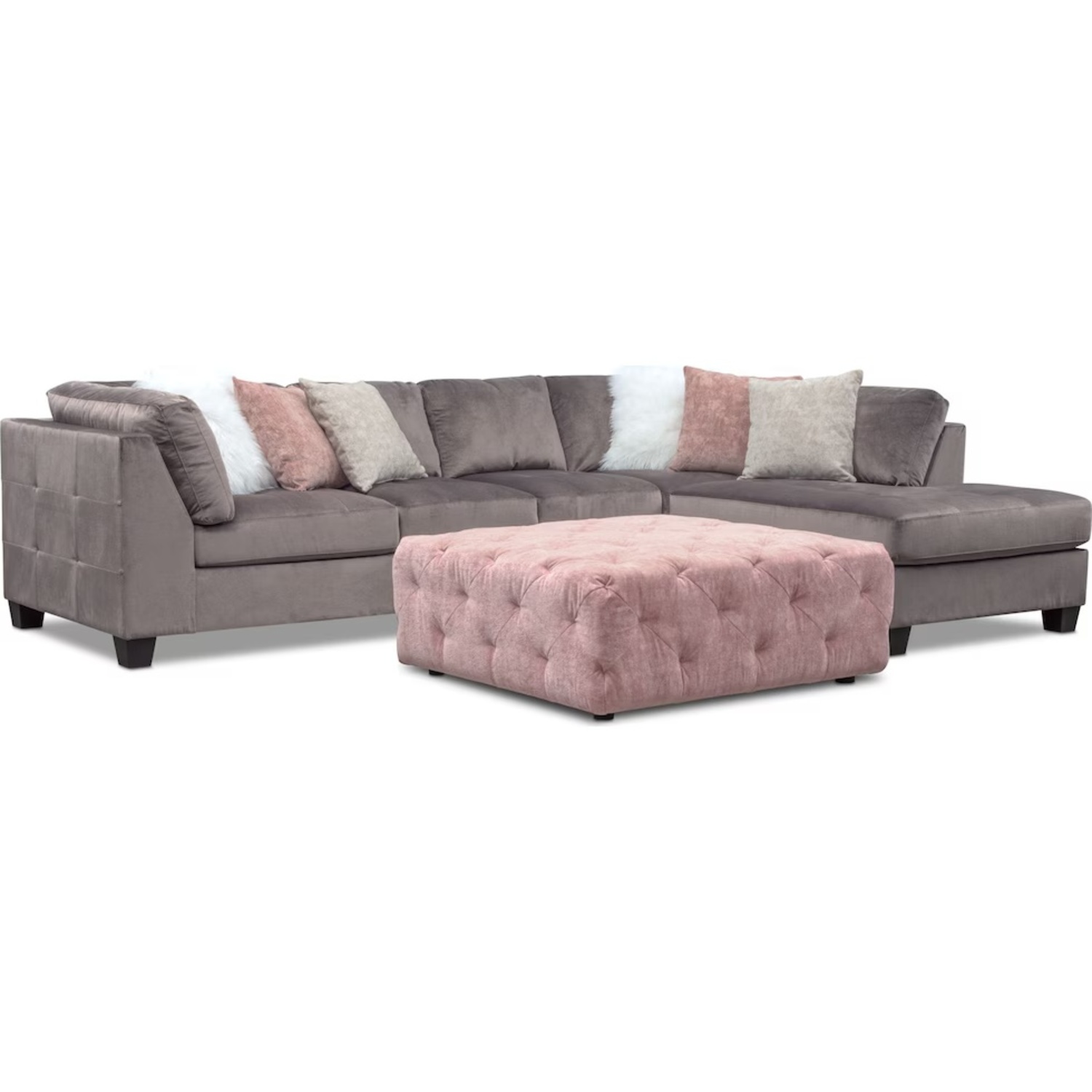Mackenzie 2 Piece Sectional and Ottoman - image-5