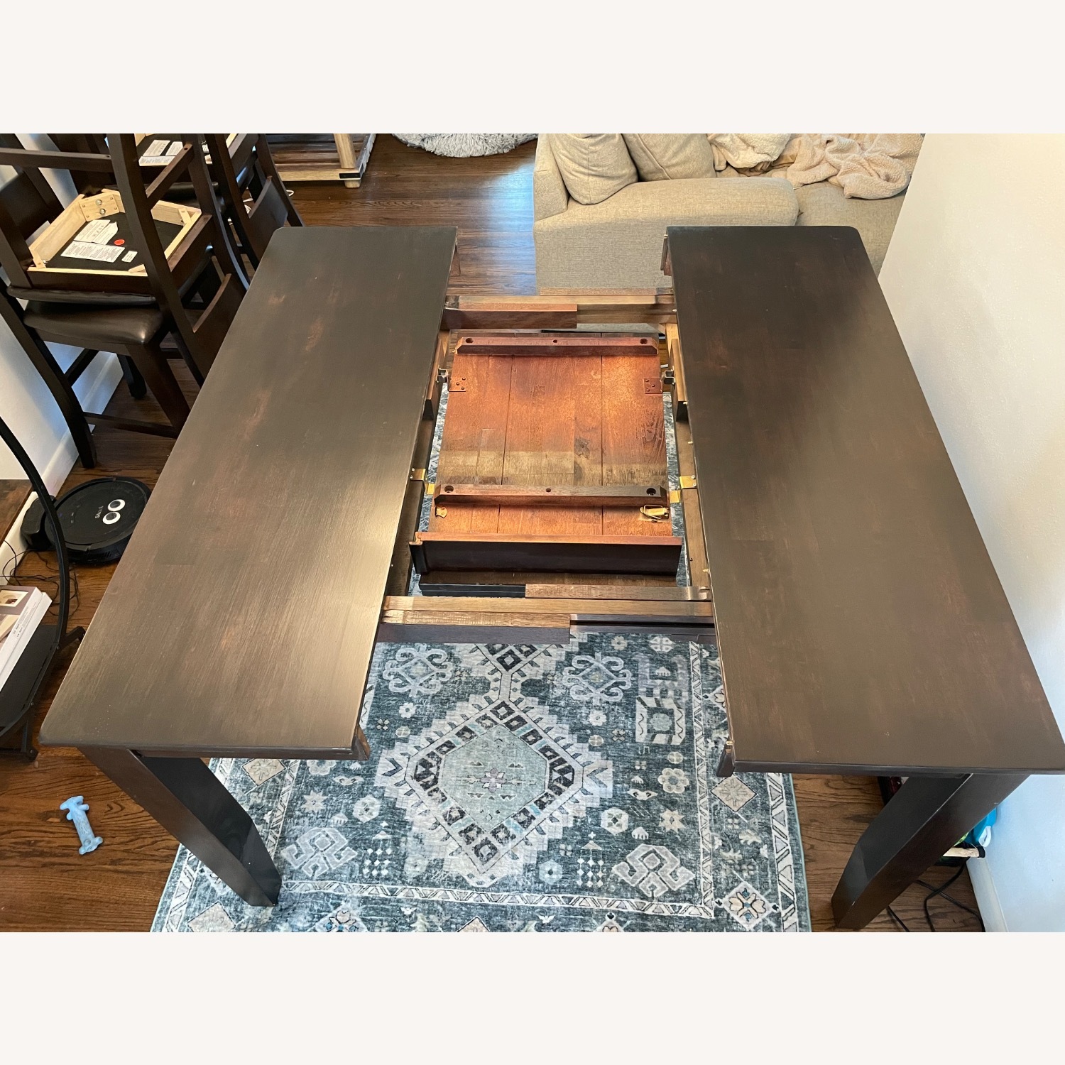 Steve Silver Co. Dark Brown Wood Dining Table - image-4