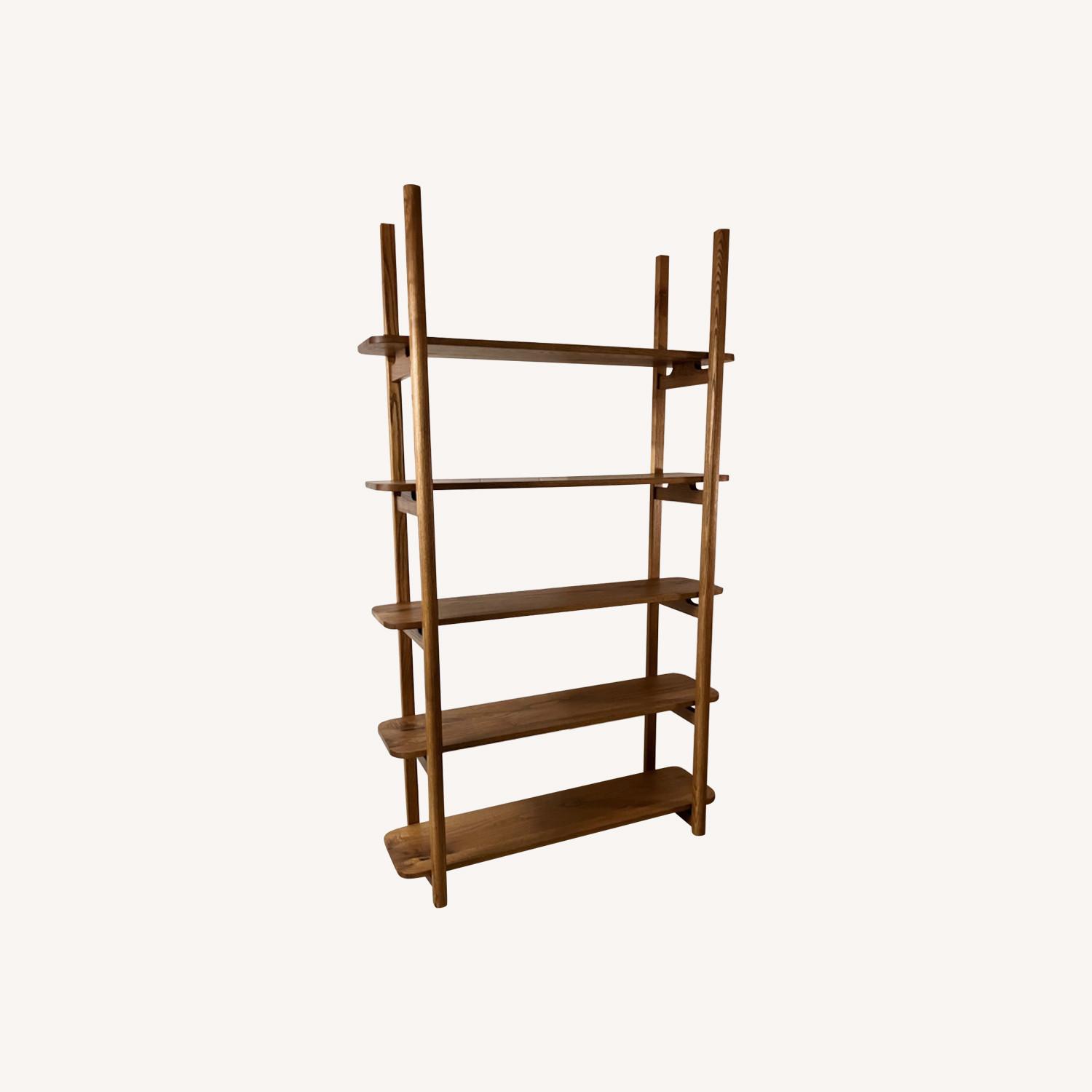 Tayyib Goods Mid-Century Black Locust Shelf - image-0