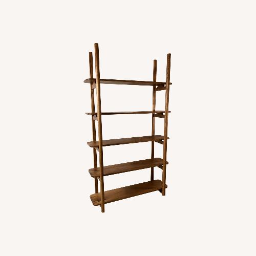 Used Tayyib Goods Mid-Century Black Locust Shelf for sale on AptDeco