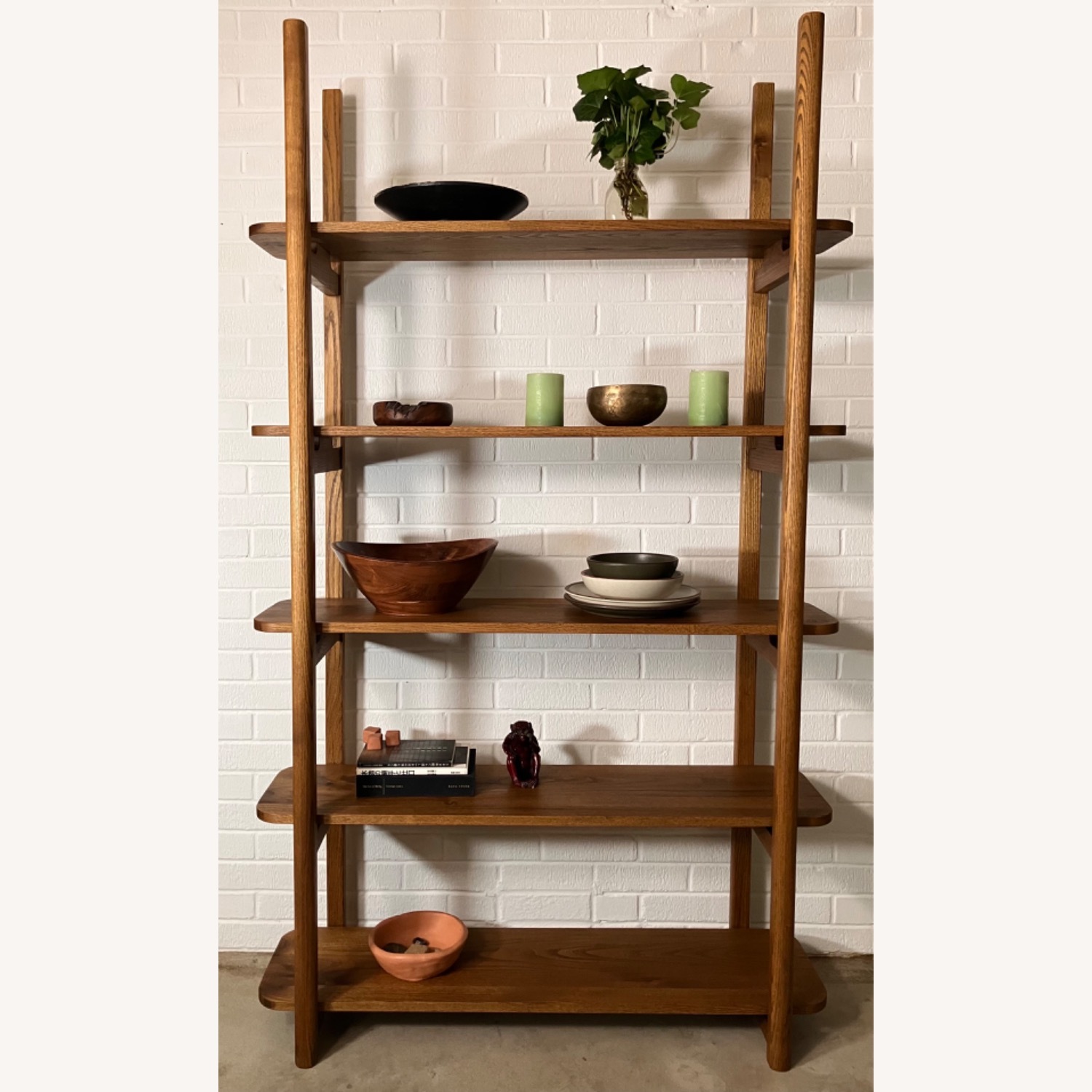 Tayyib Goods Mid-Century Black Locust Shelf - image-2