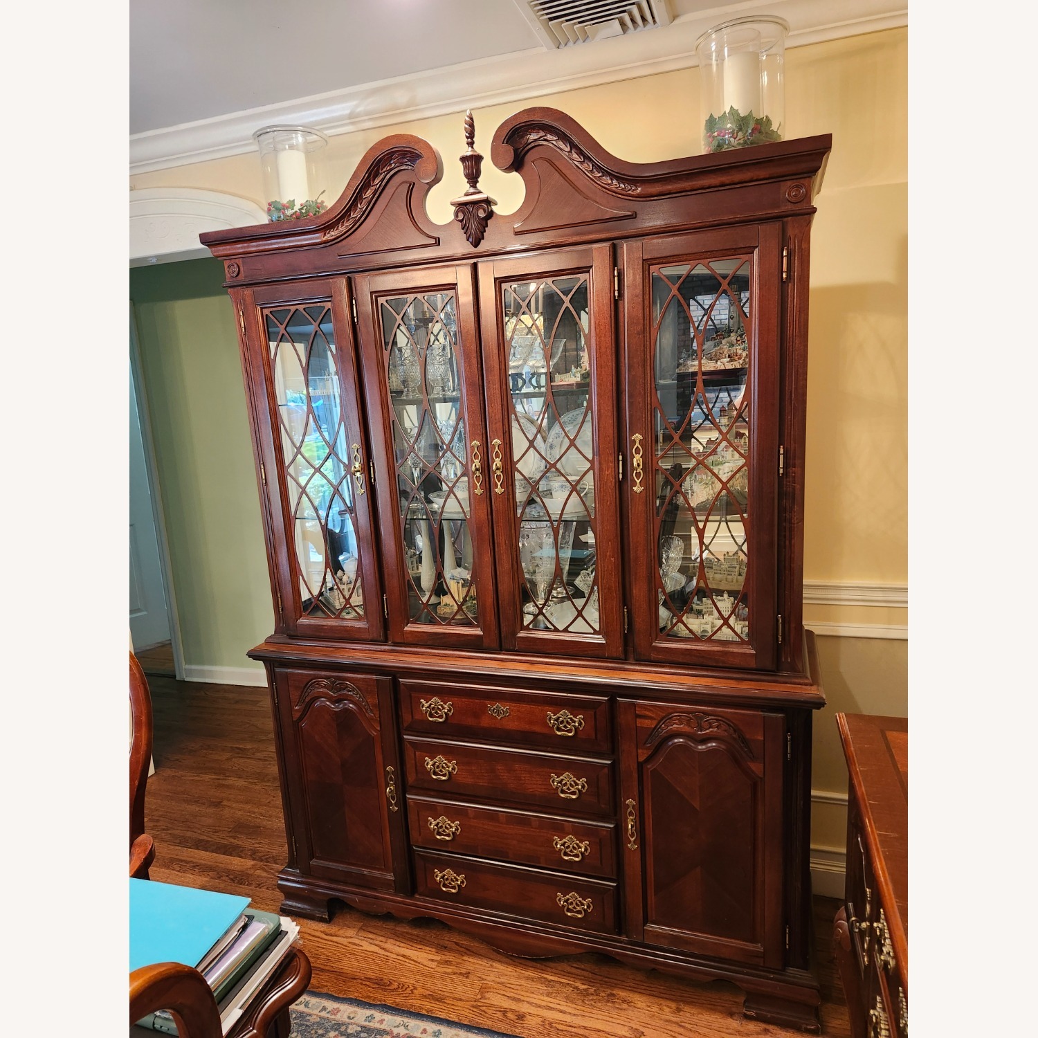 Wood Sideboard - image-1
