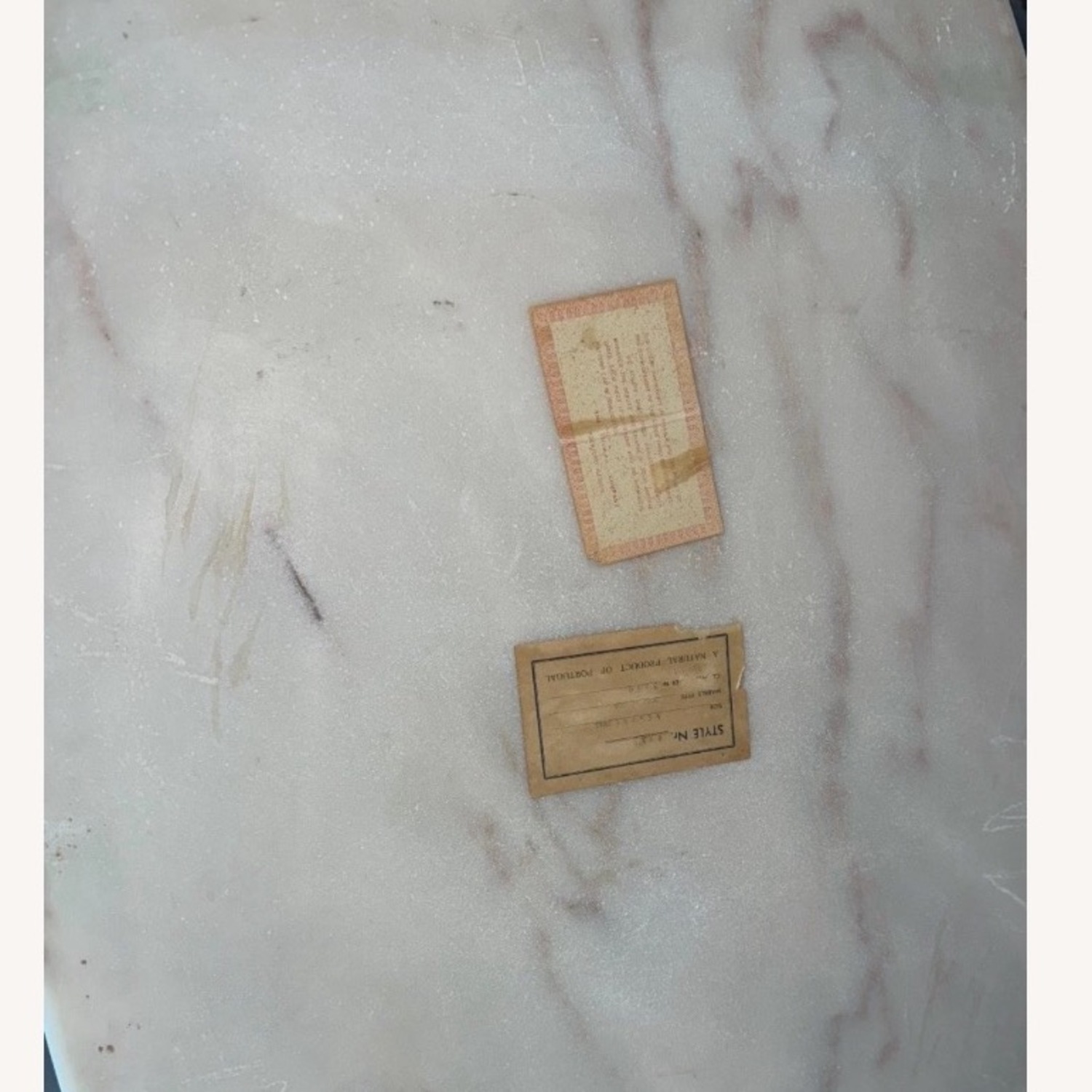 Vintage Heirloom Wieman Marble Coffee Table - image-8