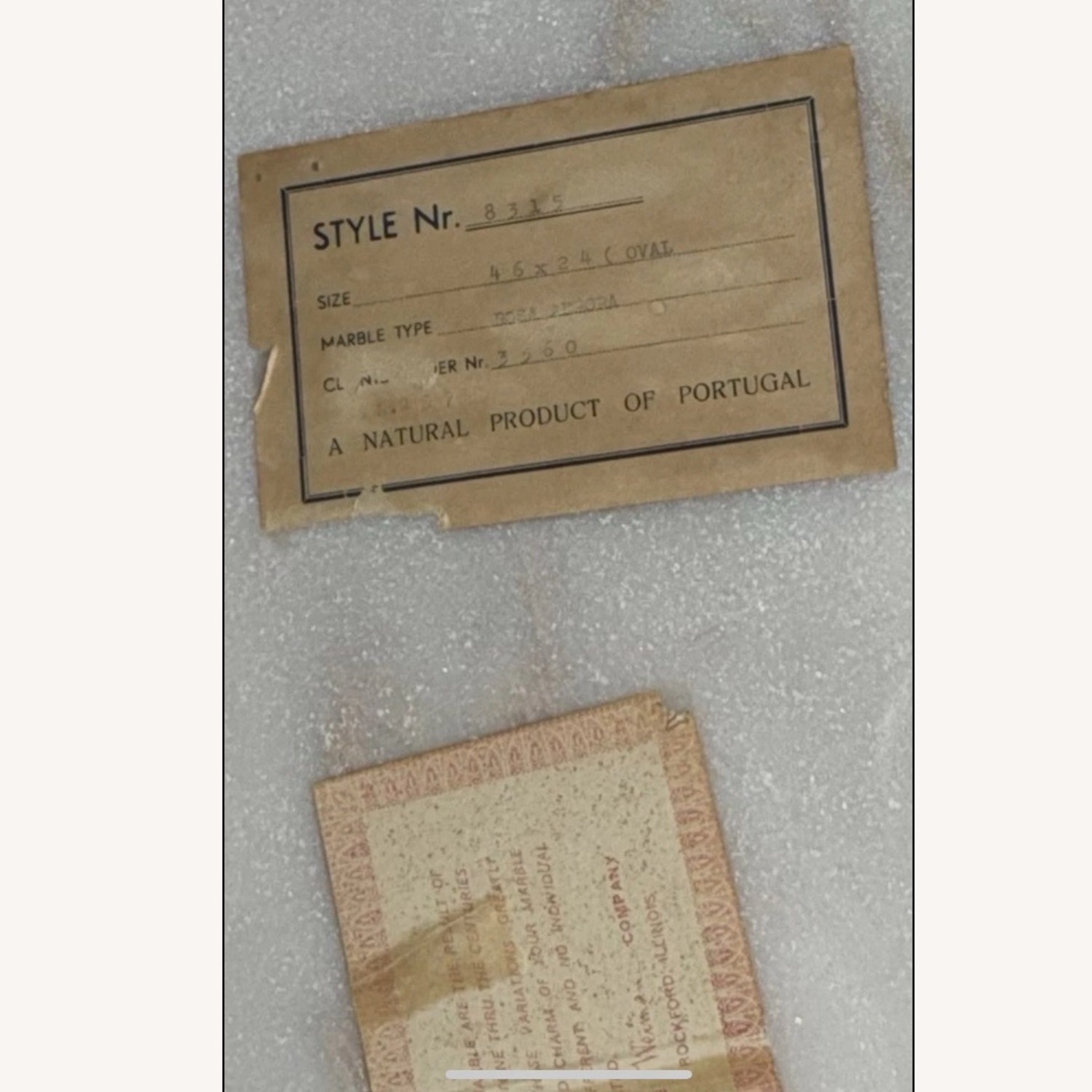 Vintage Heirloom Wieman Marble Coffee Table - image-9