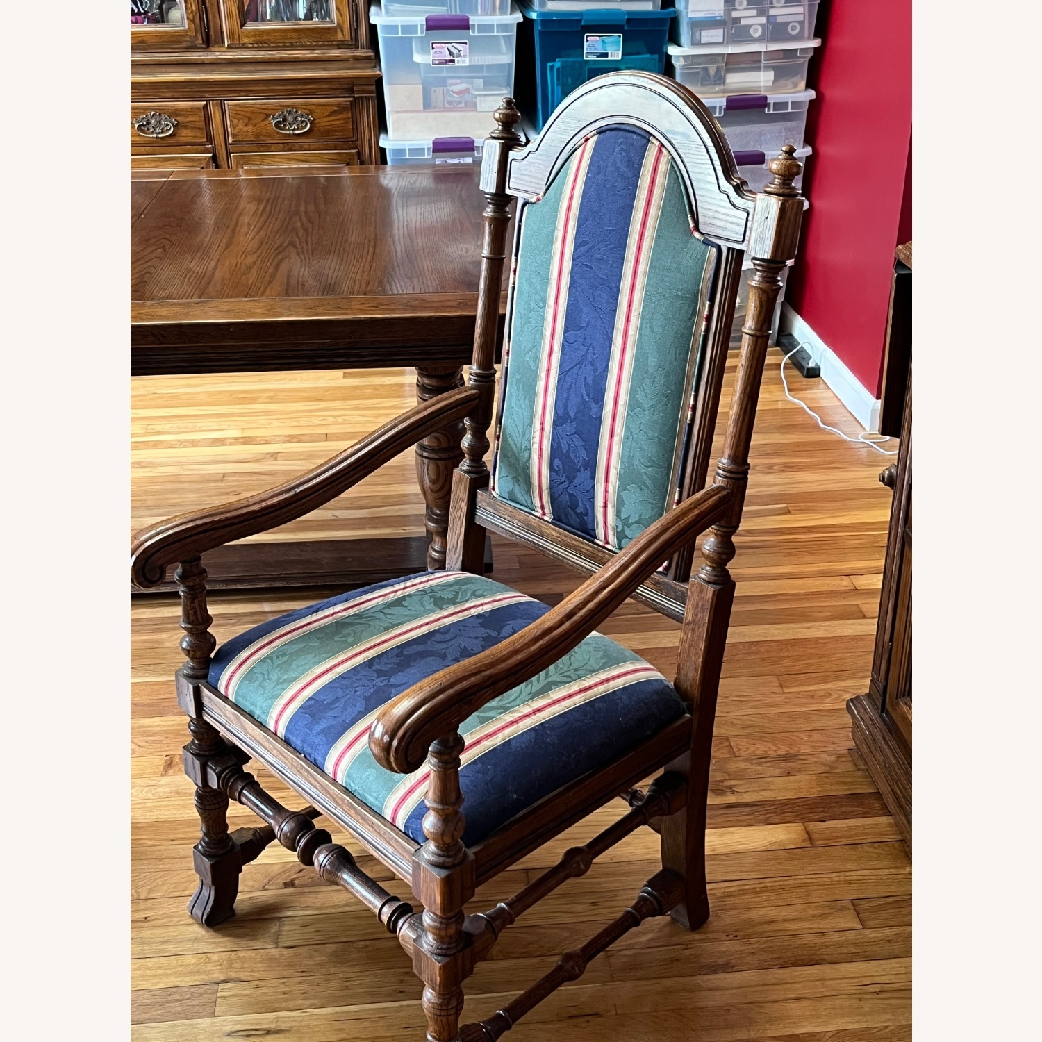 Ethan Allen Royal Charter Oak Dining Set - image-3