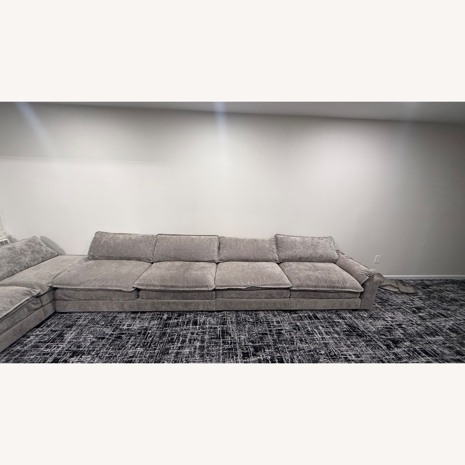 Light Gray 3+ Piece Sectional - image-2